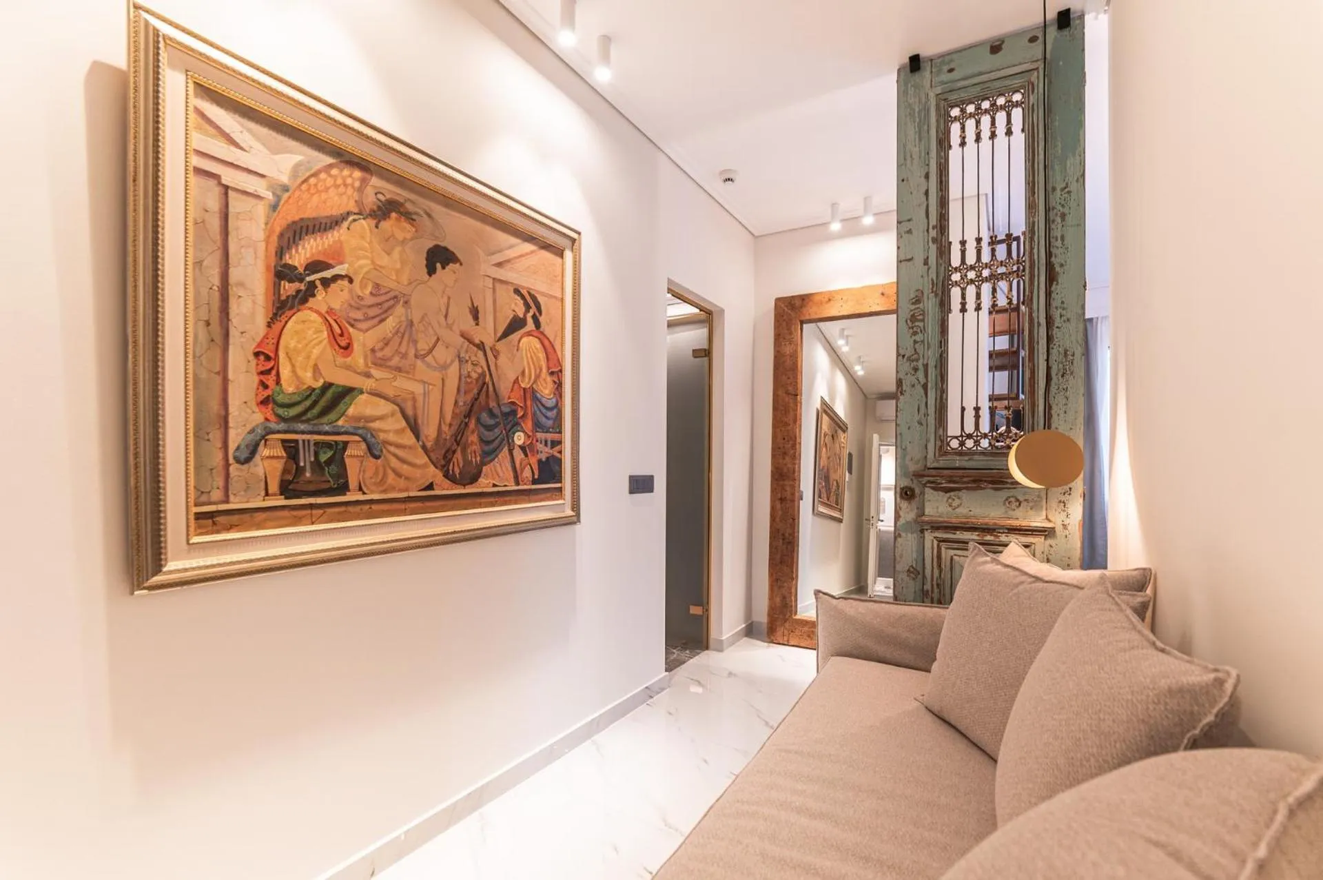 Decorative detail in Silo Luxury Rooms