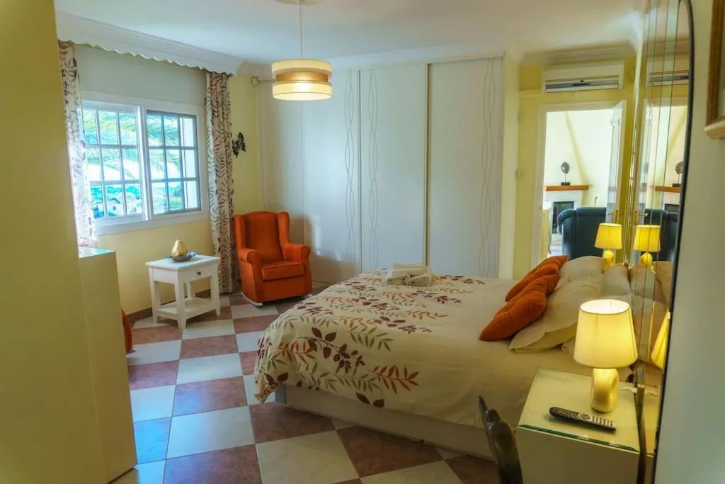 Bed in Villa Puerto de la Luz