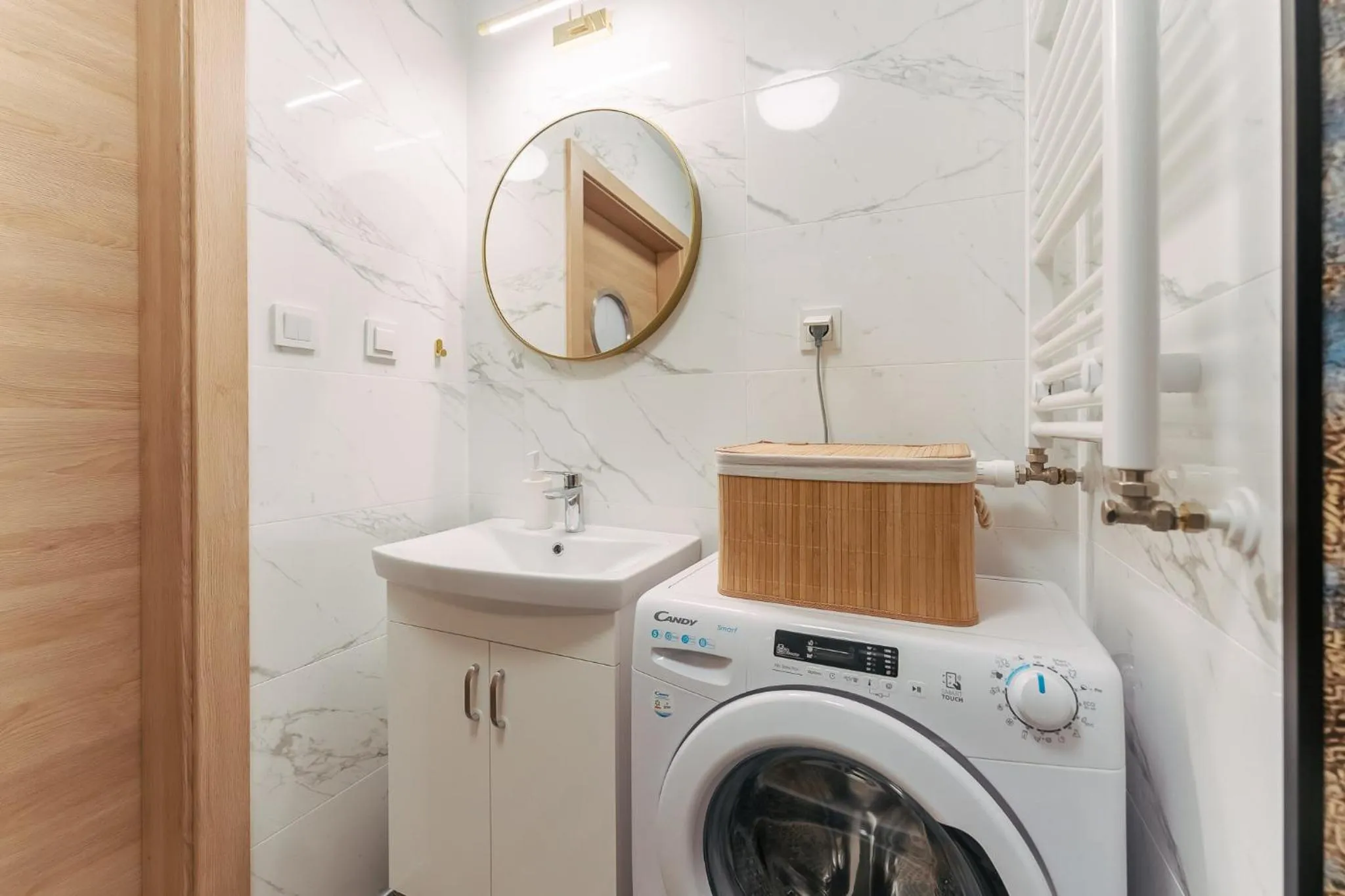 Bathroom in Ustronie Apartments 20 m do plaży