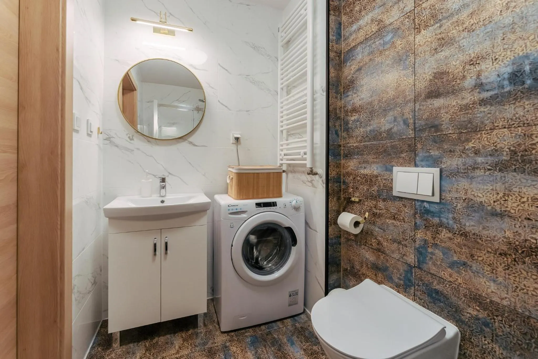 Bathroom in Ustronie Apartments 20 m do plaży