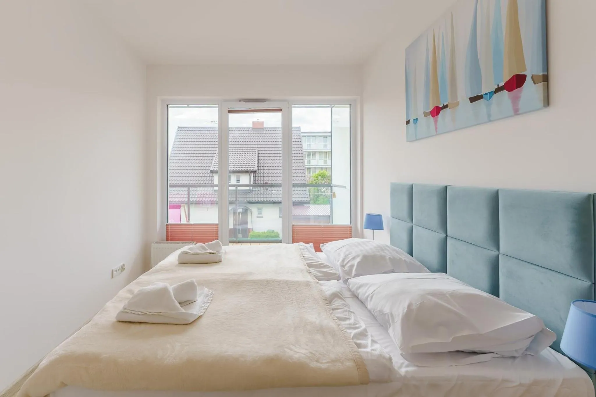 Bedroom, Bed in Ustronie Apartments 20 m do plaży