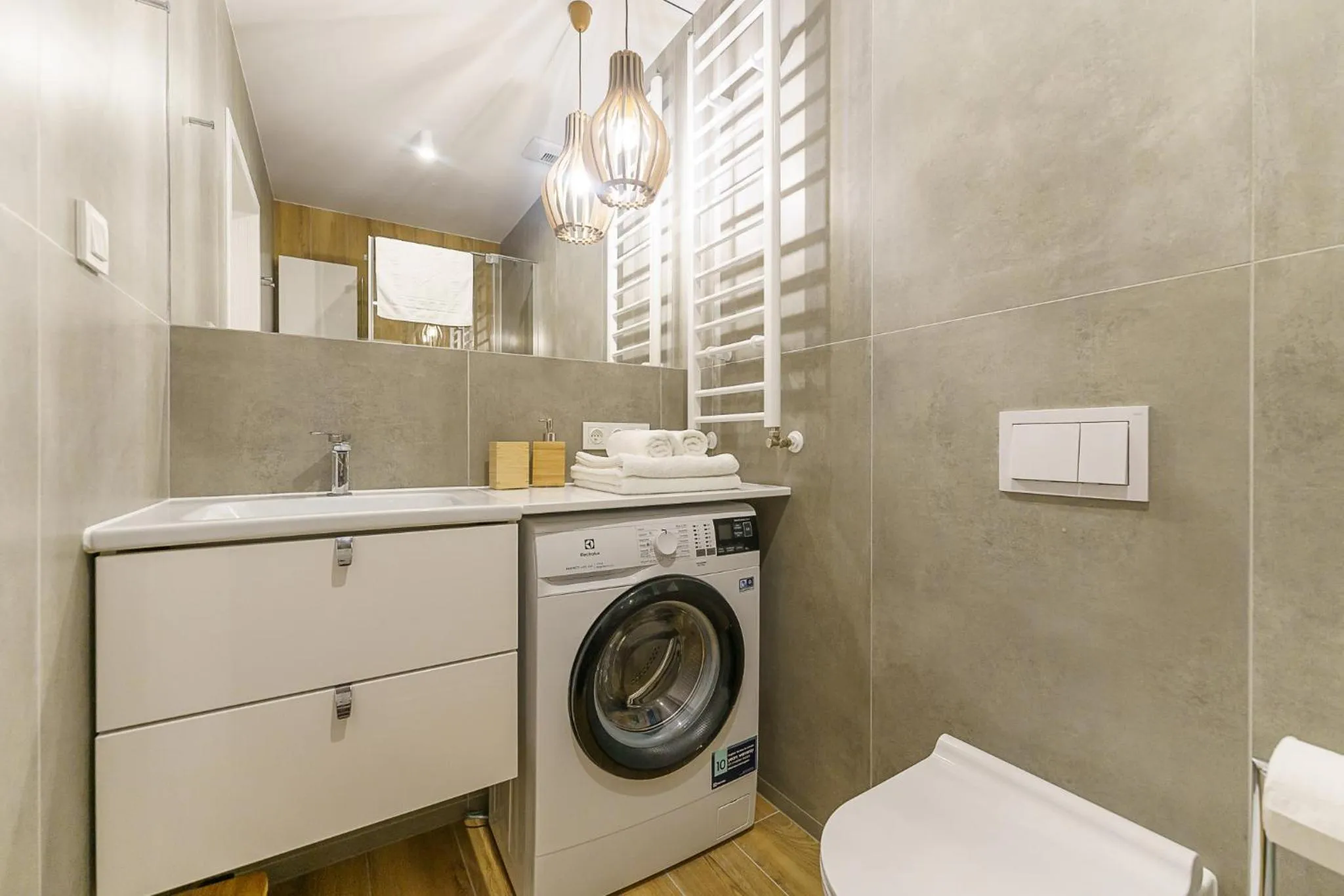 Bathroom in Ustronie Apartments 20 m do plaży