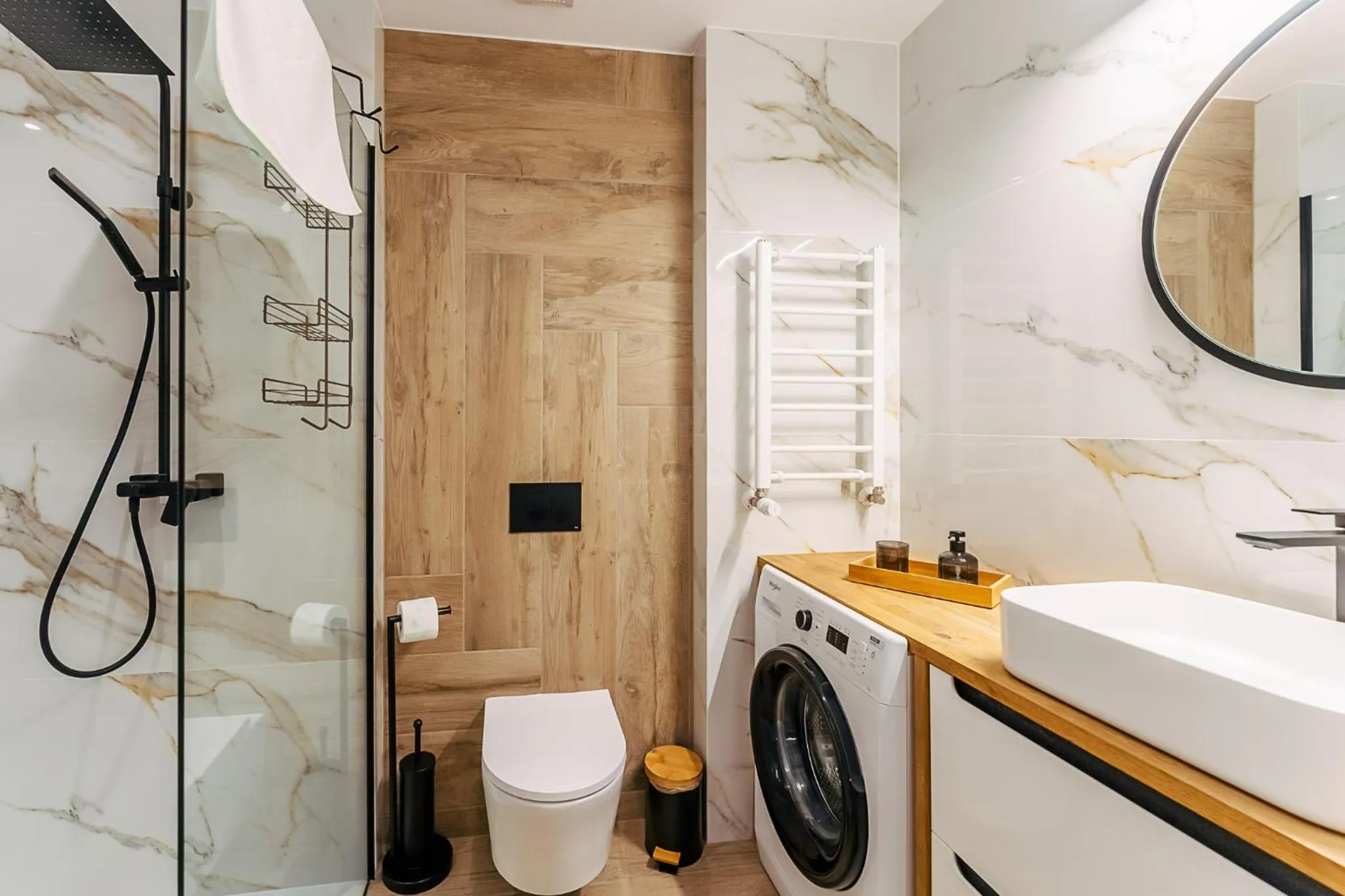 Bathroom in Ustronie Apartments 20 m do plaży