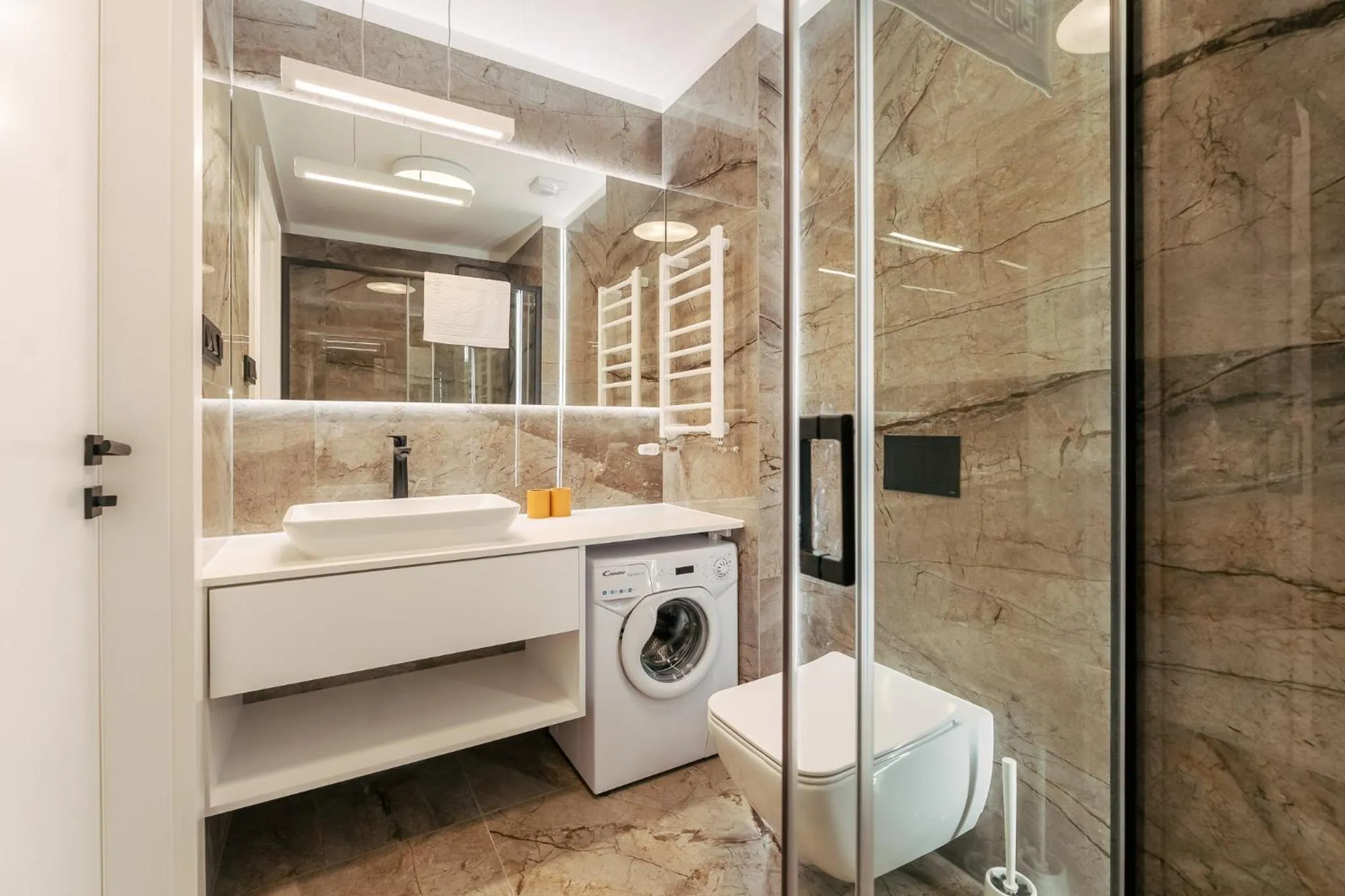 Bathroom in Ustronie Apartments 20 m do plaży