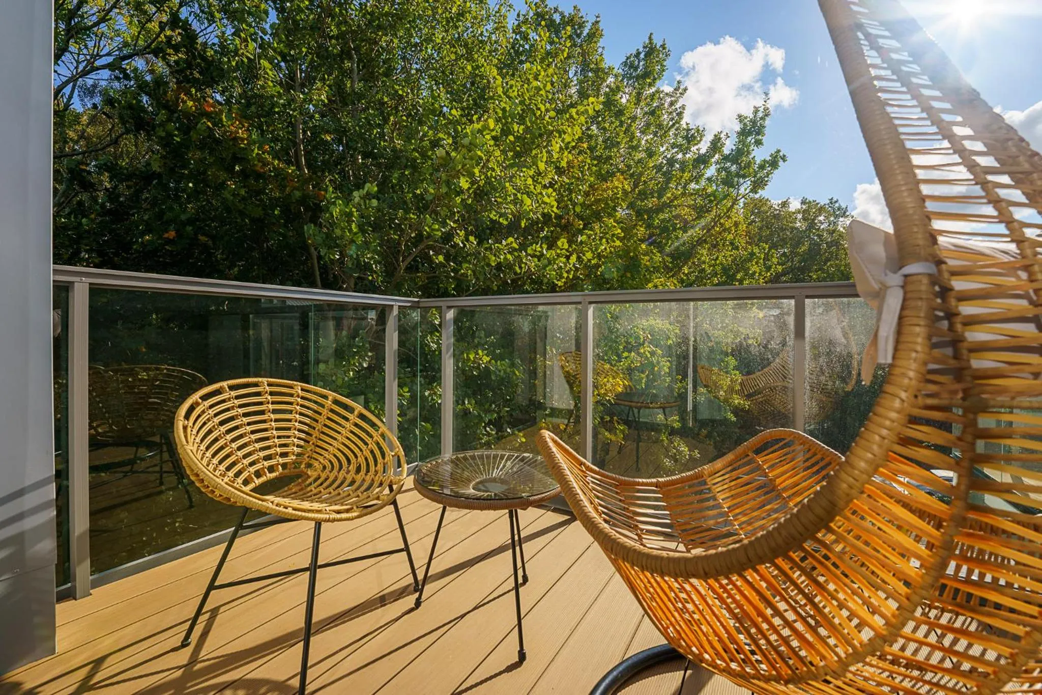 Patio in Ustronie Apartments 20 m do plaży