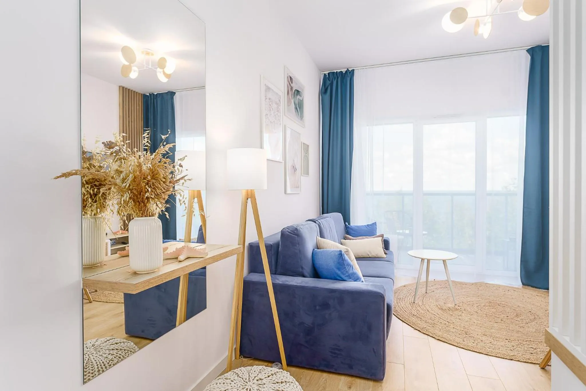 Living room in Ustronie Apartments 20 m do plaży