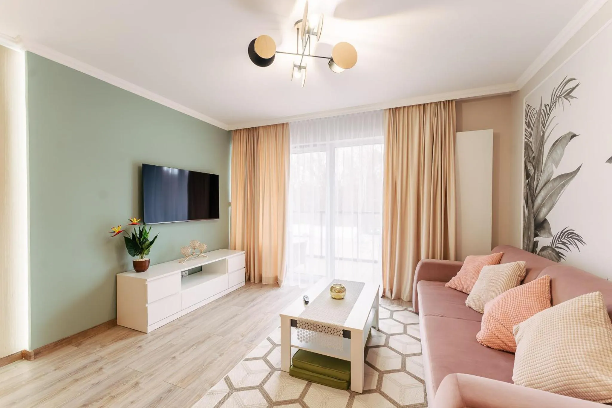 Living room in Ustronie Apartments 20 m do plaży