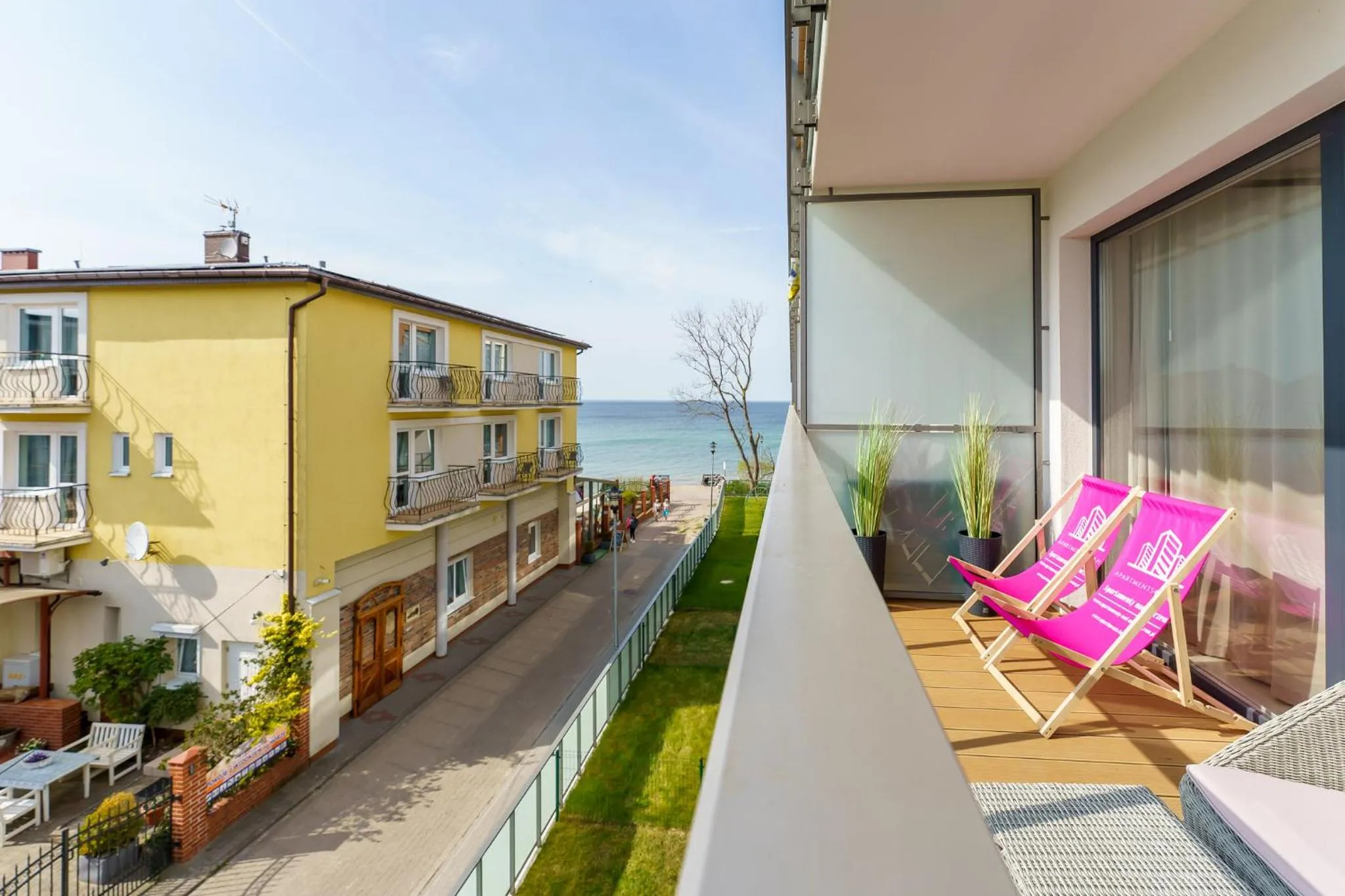 Natural landscape in Ustronie Apartments 20 m do plaży