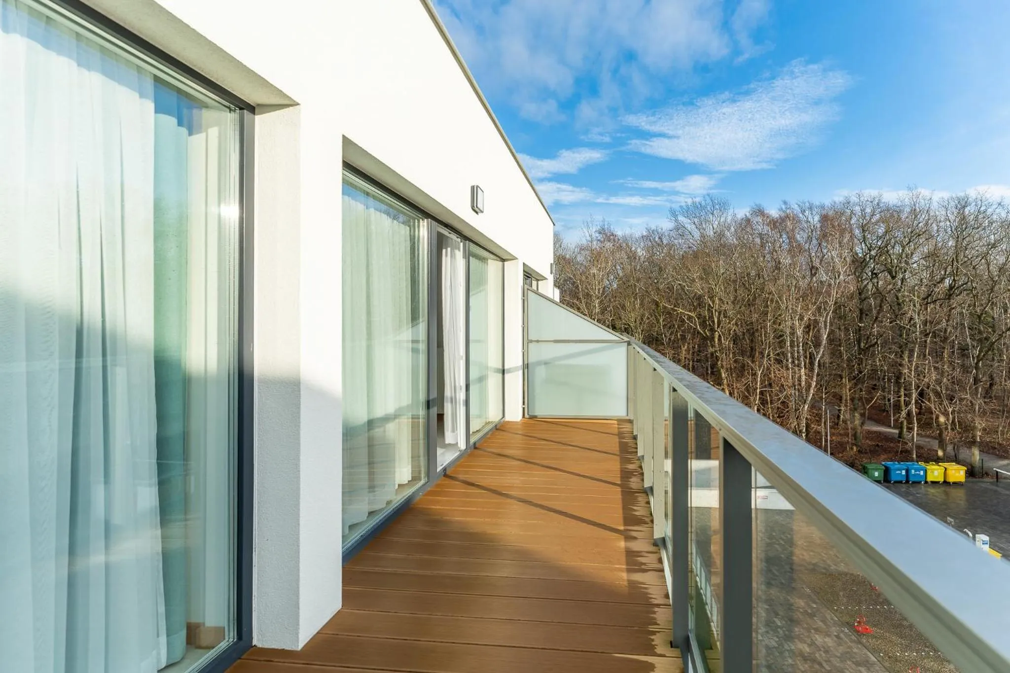 Balcony/Terrace in Ustronie Apartments 20 m do plaży