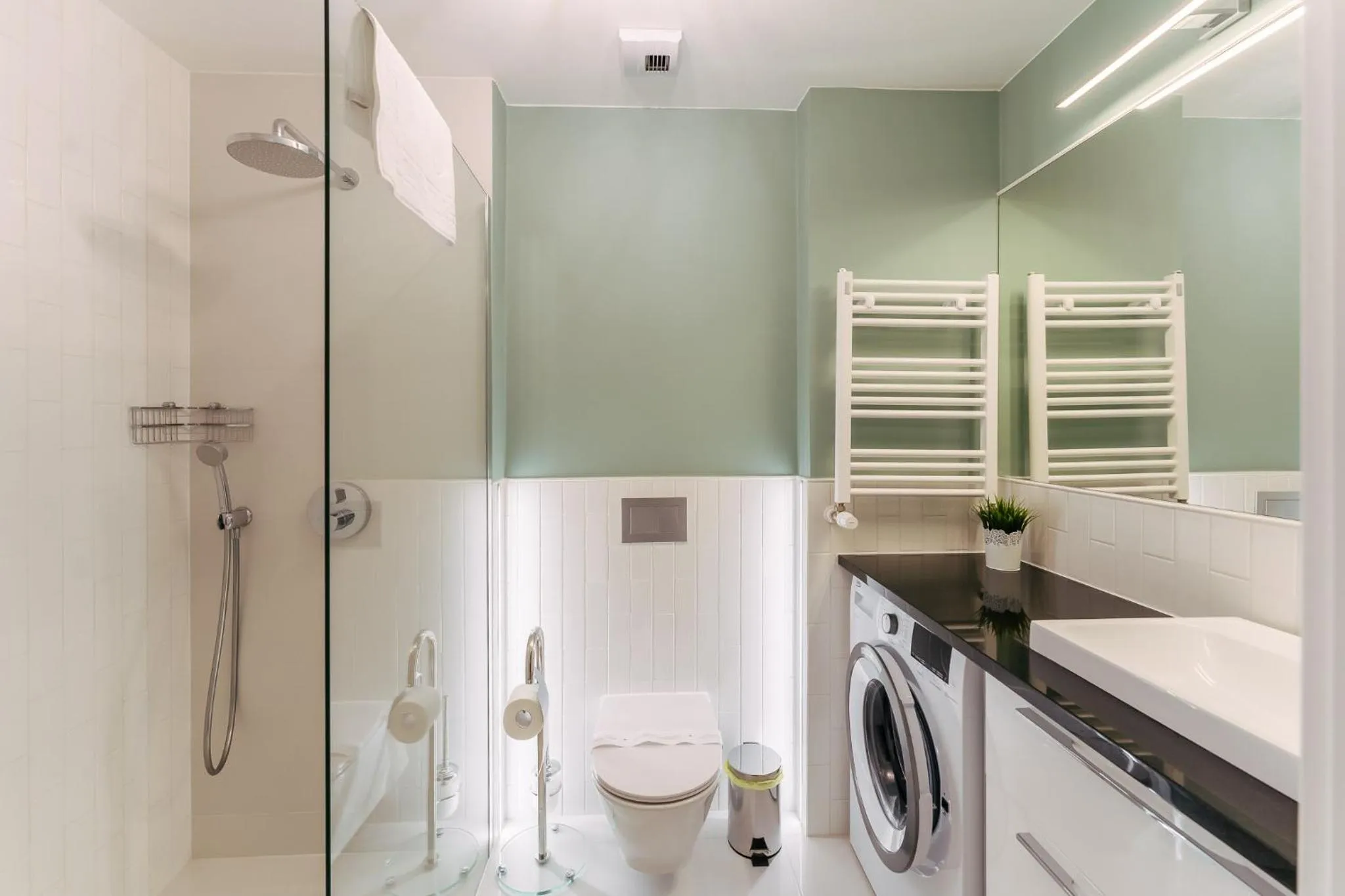 Bathroom in Ustronie Apartments 20 m do plaży