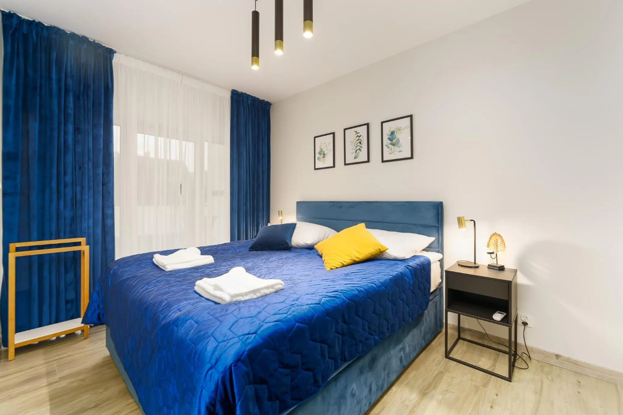 Bed in Ustronie Apartments 20 m do plaży