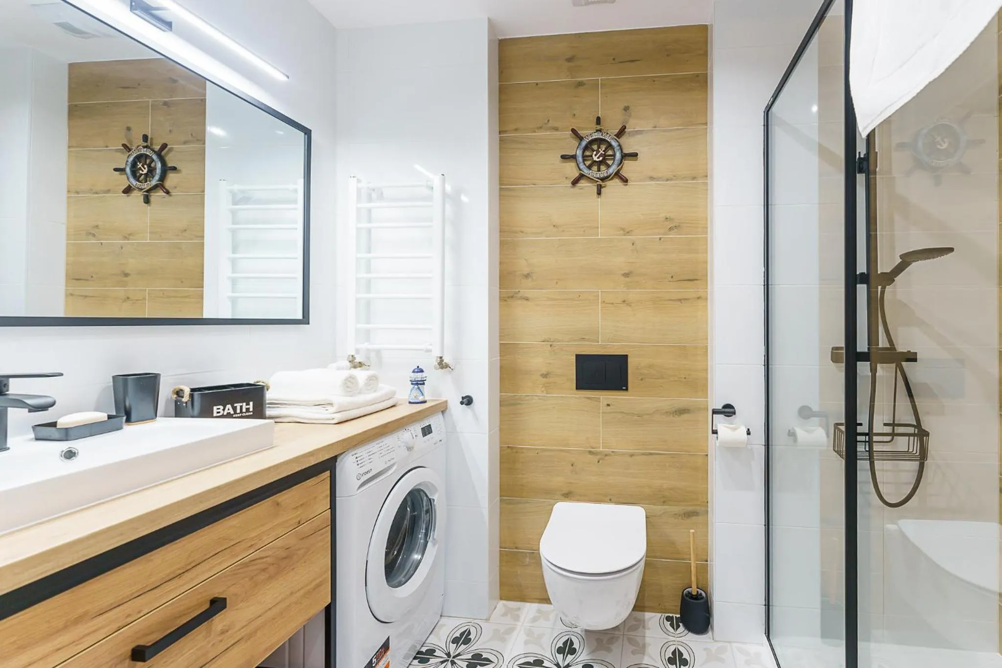 Bathroom in Ustronie Apartments 20 m do plaży