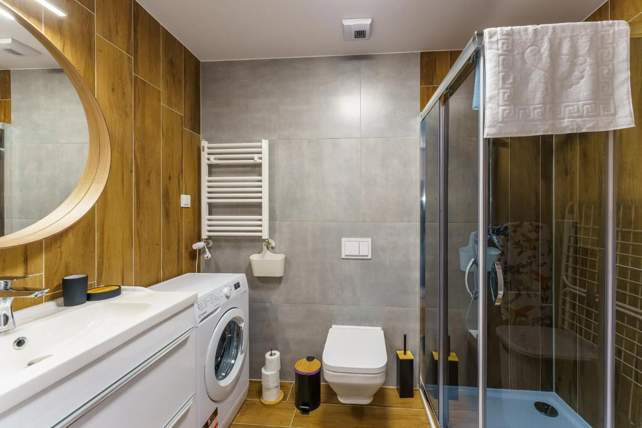 Bathroom in Ustronie Apartments 20 m do plaży