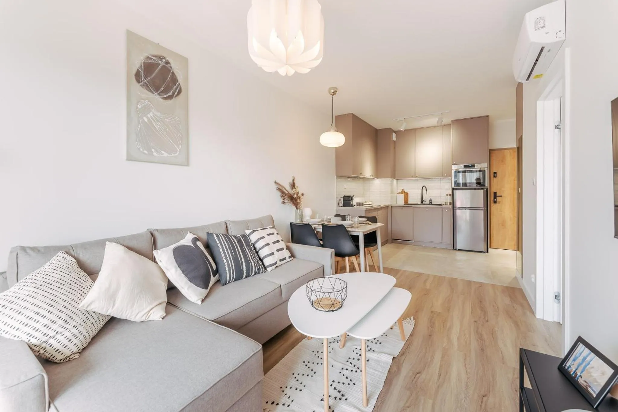 Living room in Ustronie Apartments 20 m do plaży