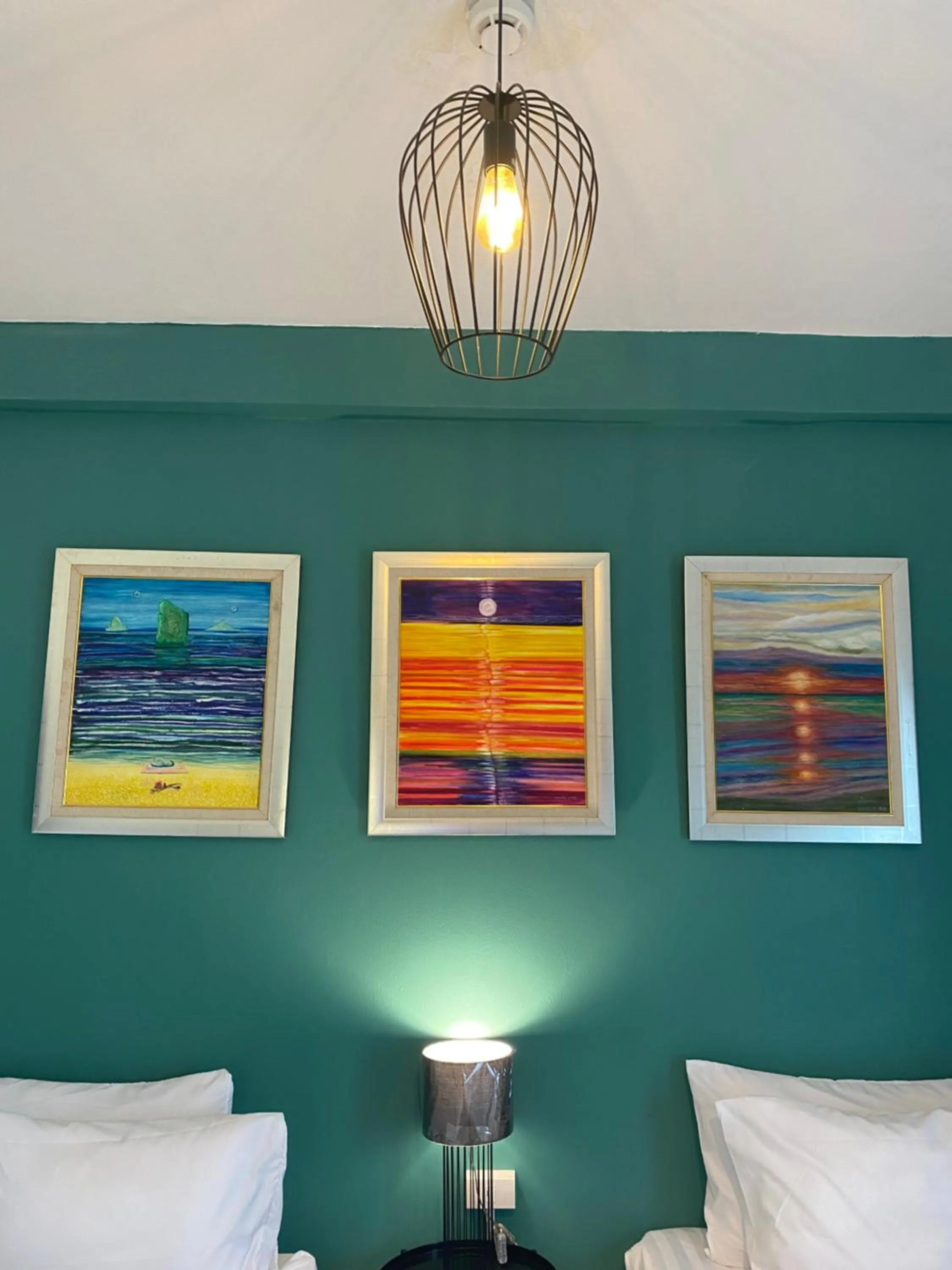 Bed in Baan Suandao Wat Arun