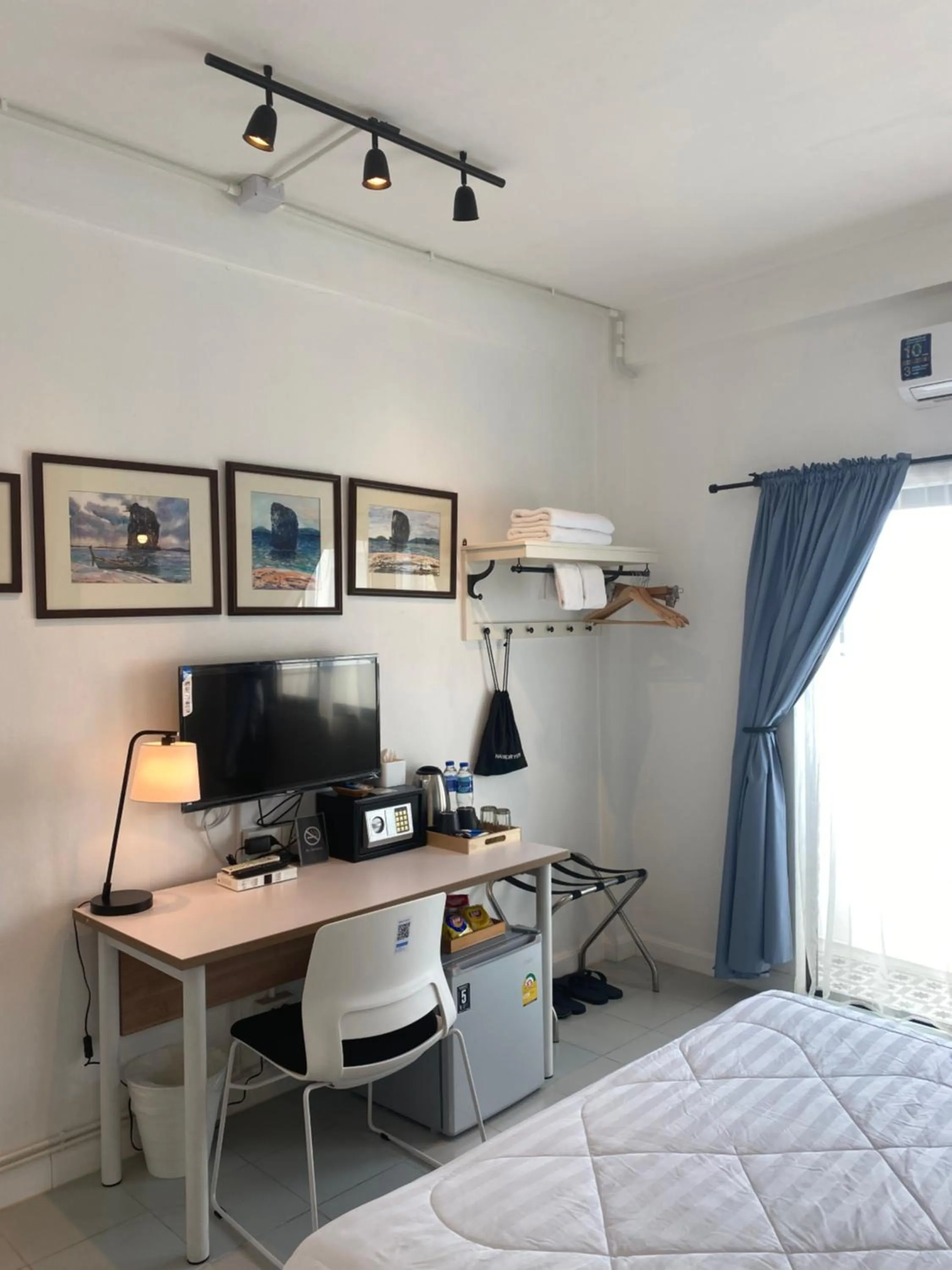 Bed in Baan Suandao Wat Arun