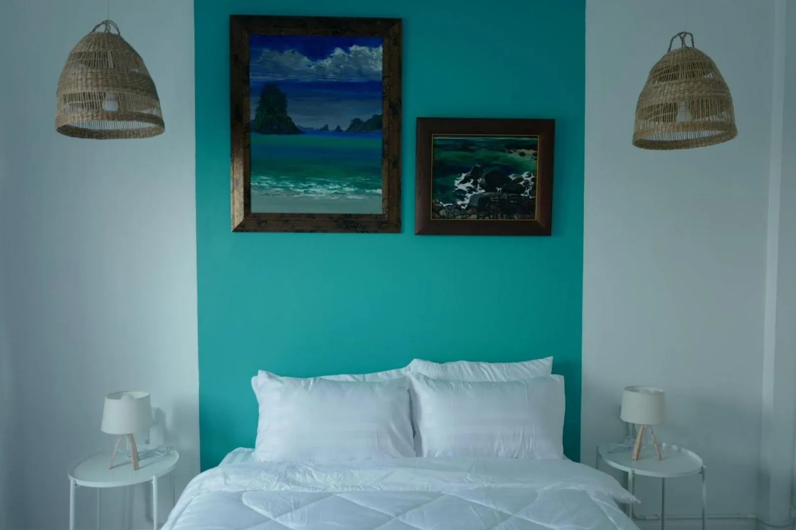 Photo of the whole room, Bed in Baan Suandao Wat Arun