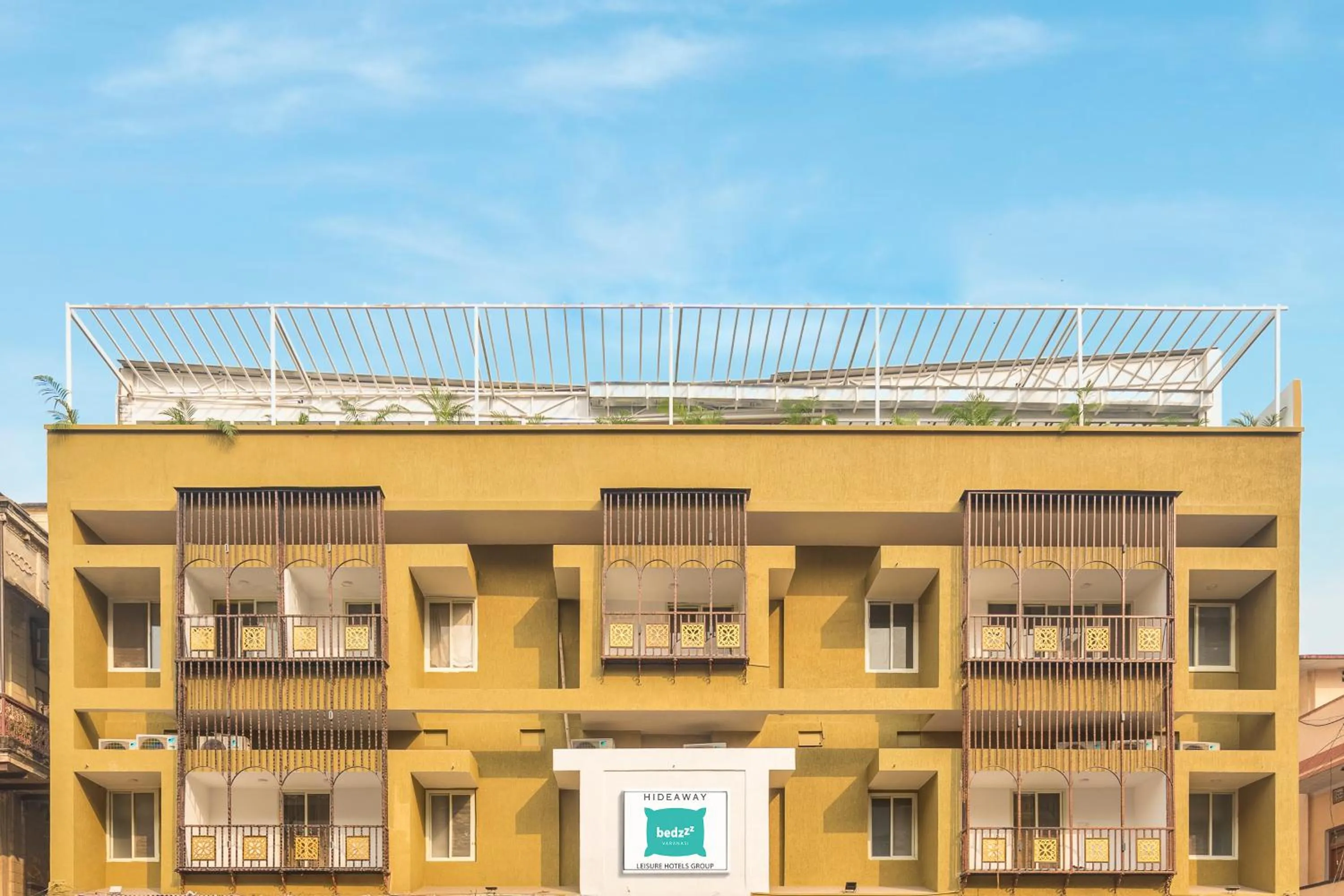 Property building in Bedzzz Varanasi by Leisure Hotels, 1 Km from Dashwasamedh Ghat