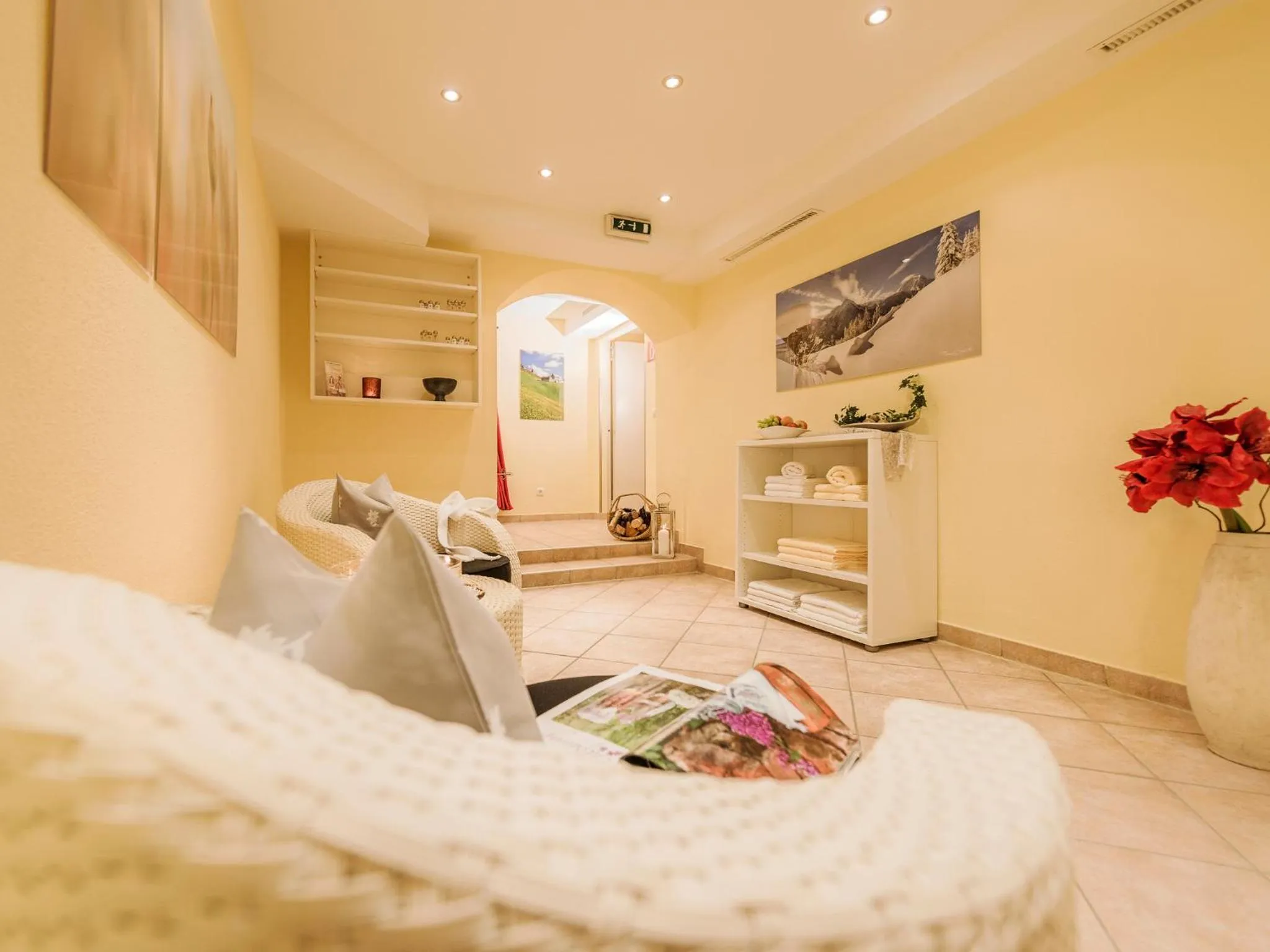 Spa and wellness centre/facilities in Hotel Finkenbergerhof