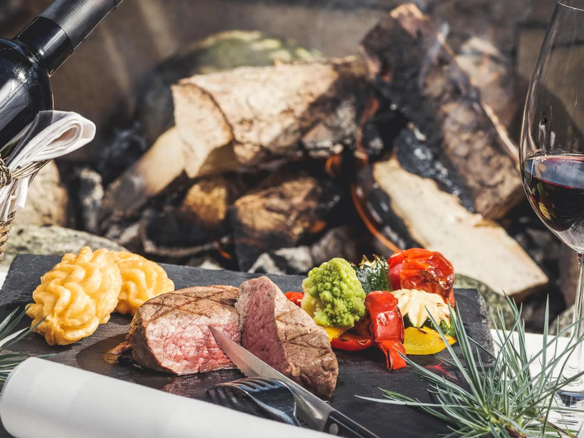 Restaurant/places to eat in Hotel Finkenbergerhof