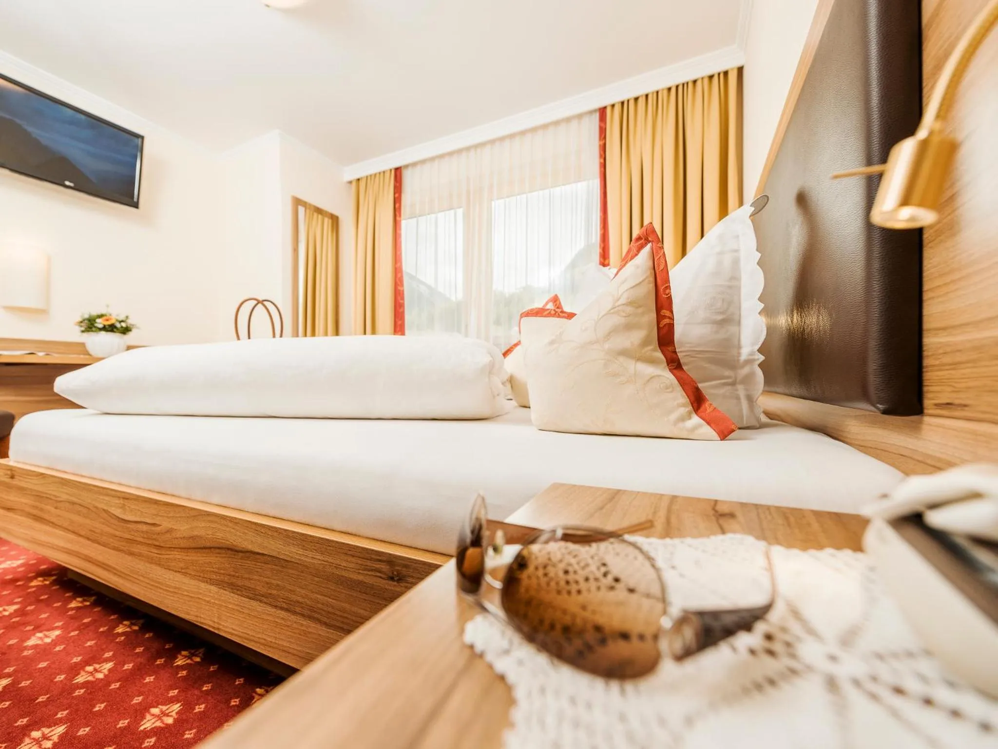 Bed in Hotel Finkenbergerhof