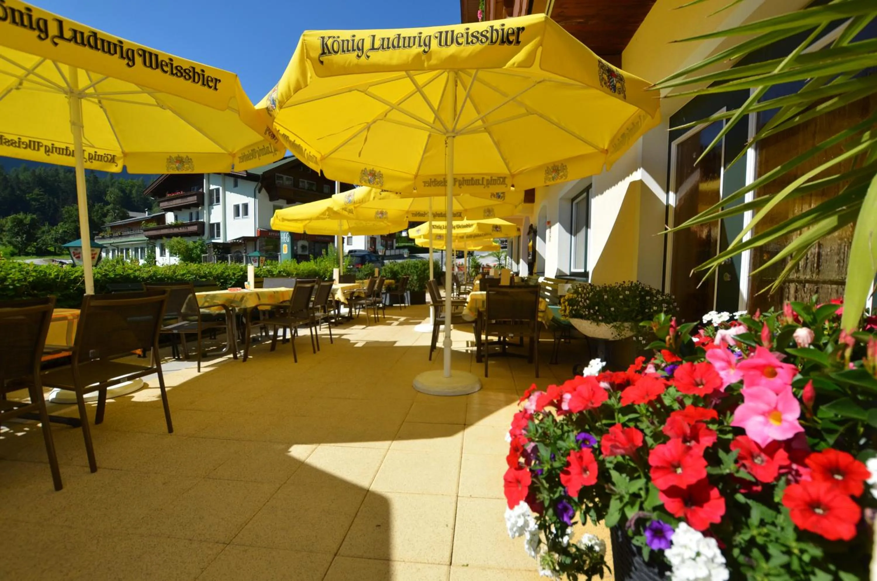 Garden in Hotel Finkenbergerhof