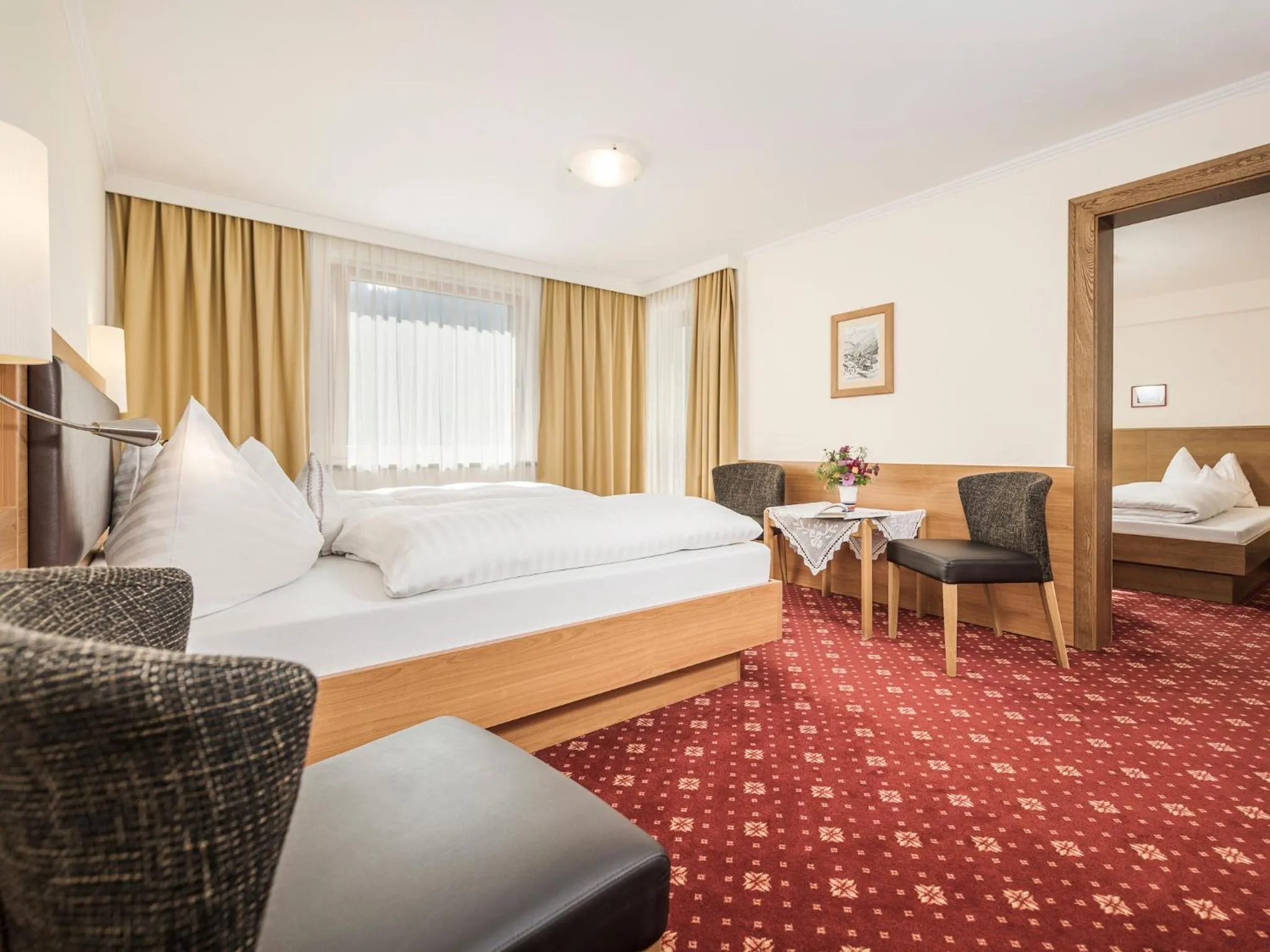 TV and multimedia, Bed in Hotel Finkenbergerhof