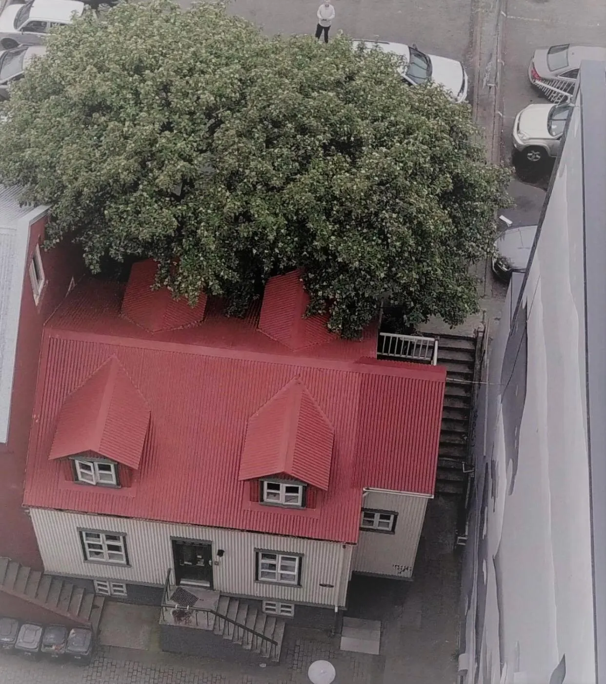 Property building in Grettir Guesthouse Downtown Charm