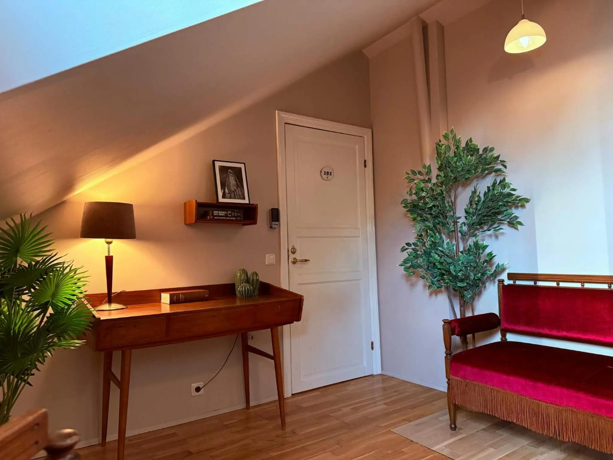 Living room in Grettir Guesthouse Downtown Charm