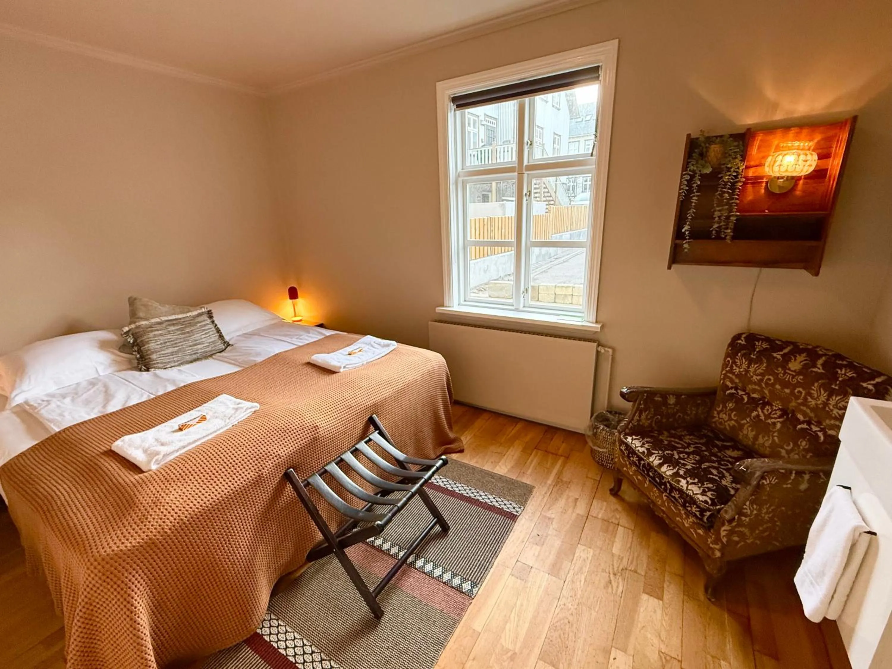 Bed in Grettir Guesthouse Downtown Charm