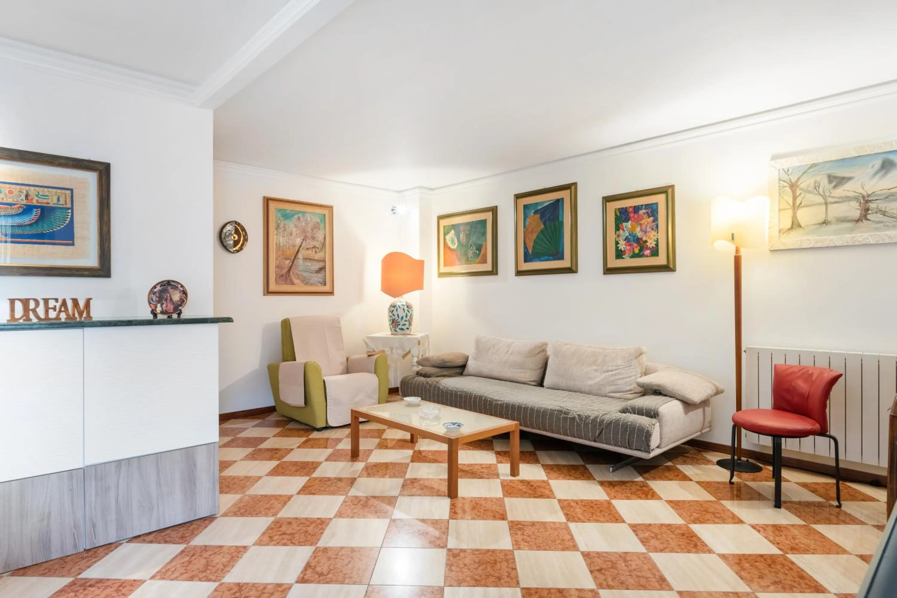 Living room in GuestHost - Via Etnea Cozy Apartment with Balcony