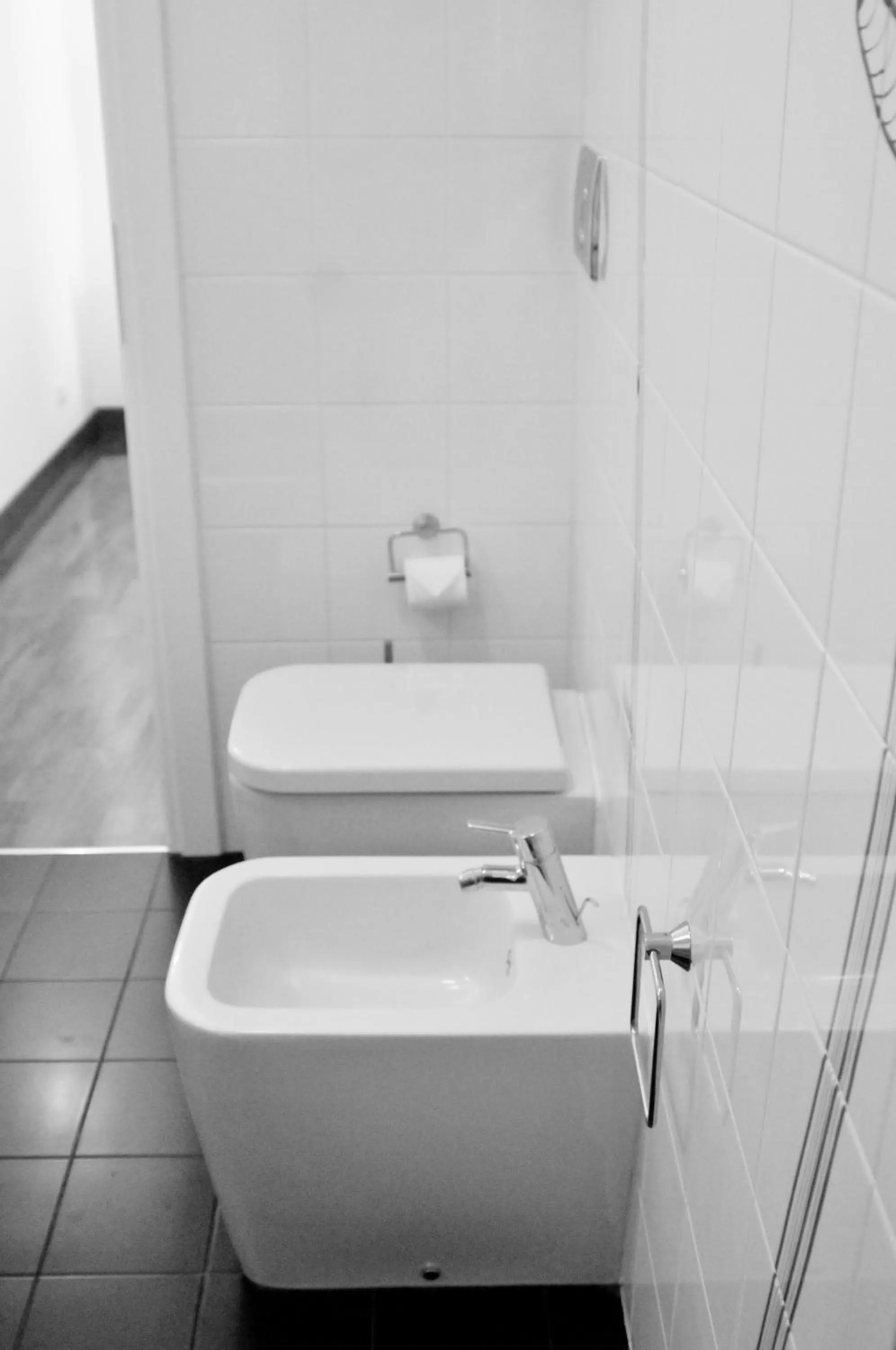 Toilet in Feliz in Roma B&B