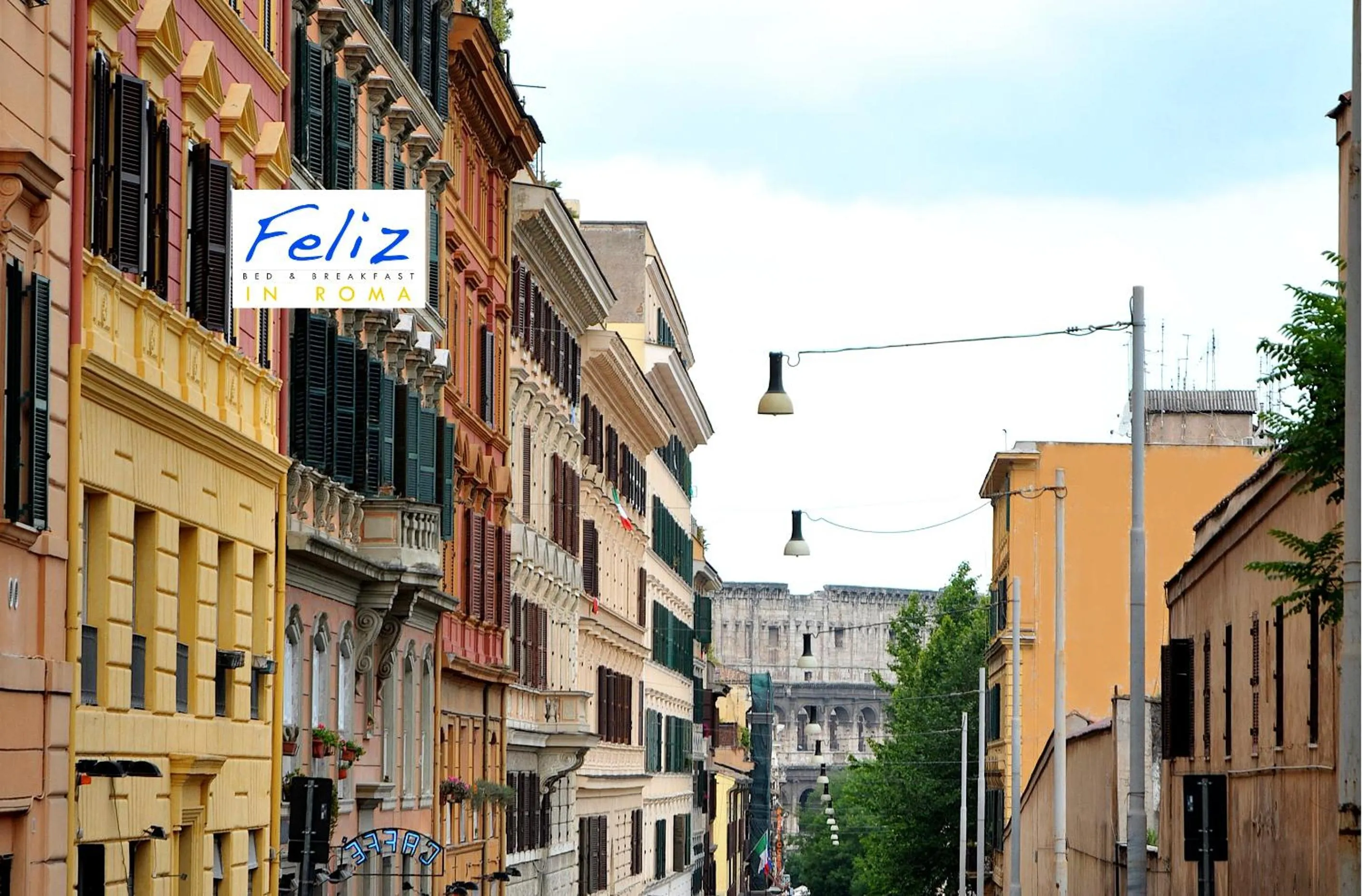 Property building in Feliz in Roma B&B