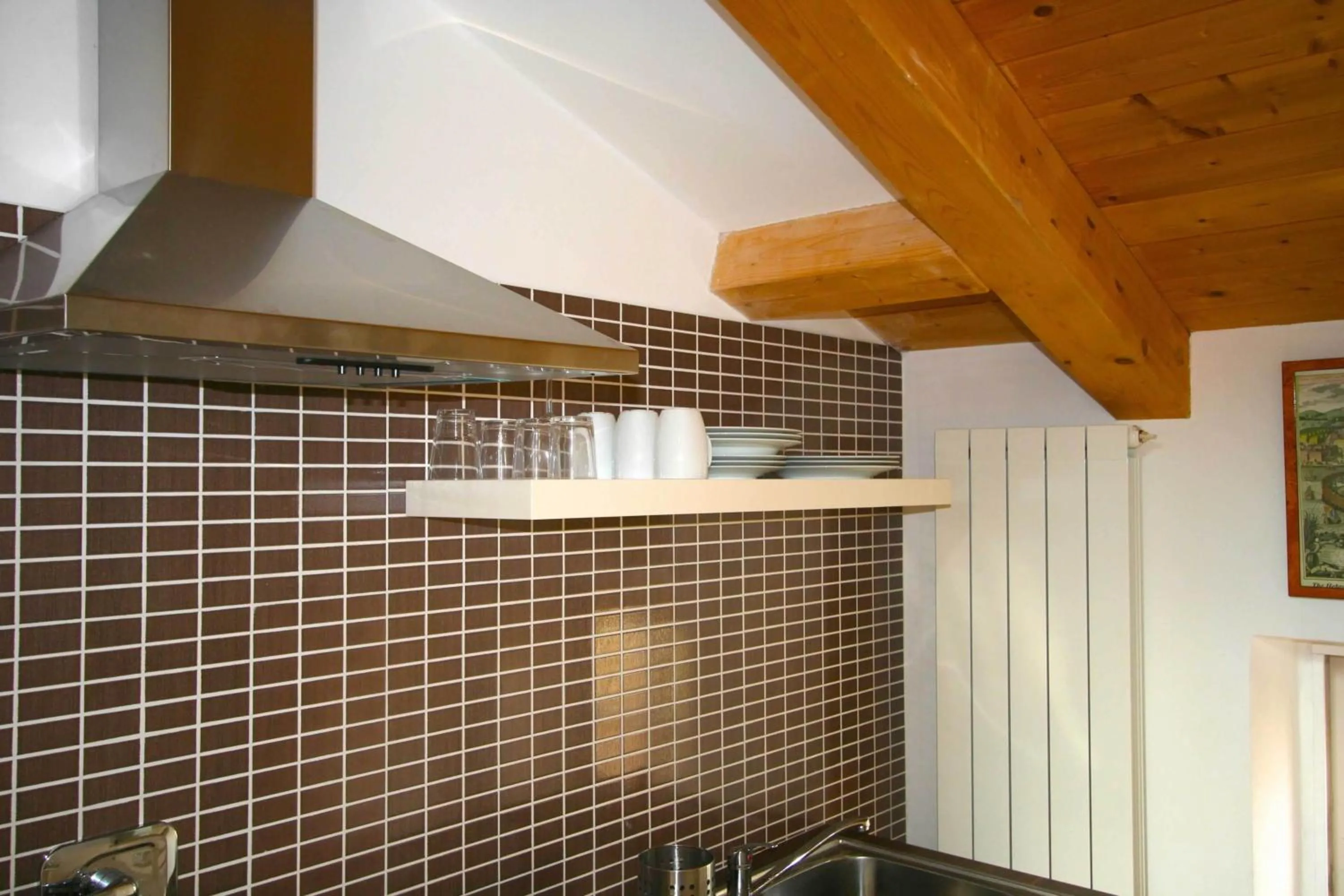 Kitchen or kitchenette in Piazza Grande City Residence