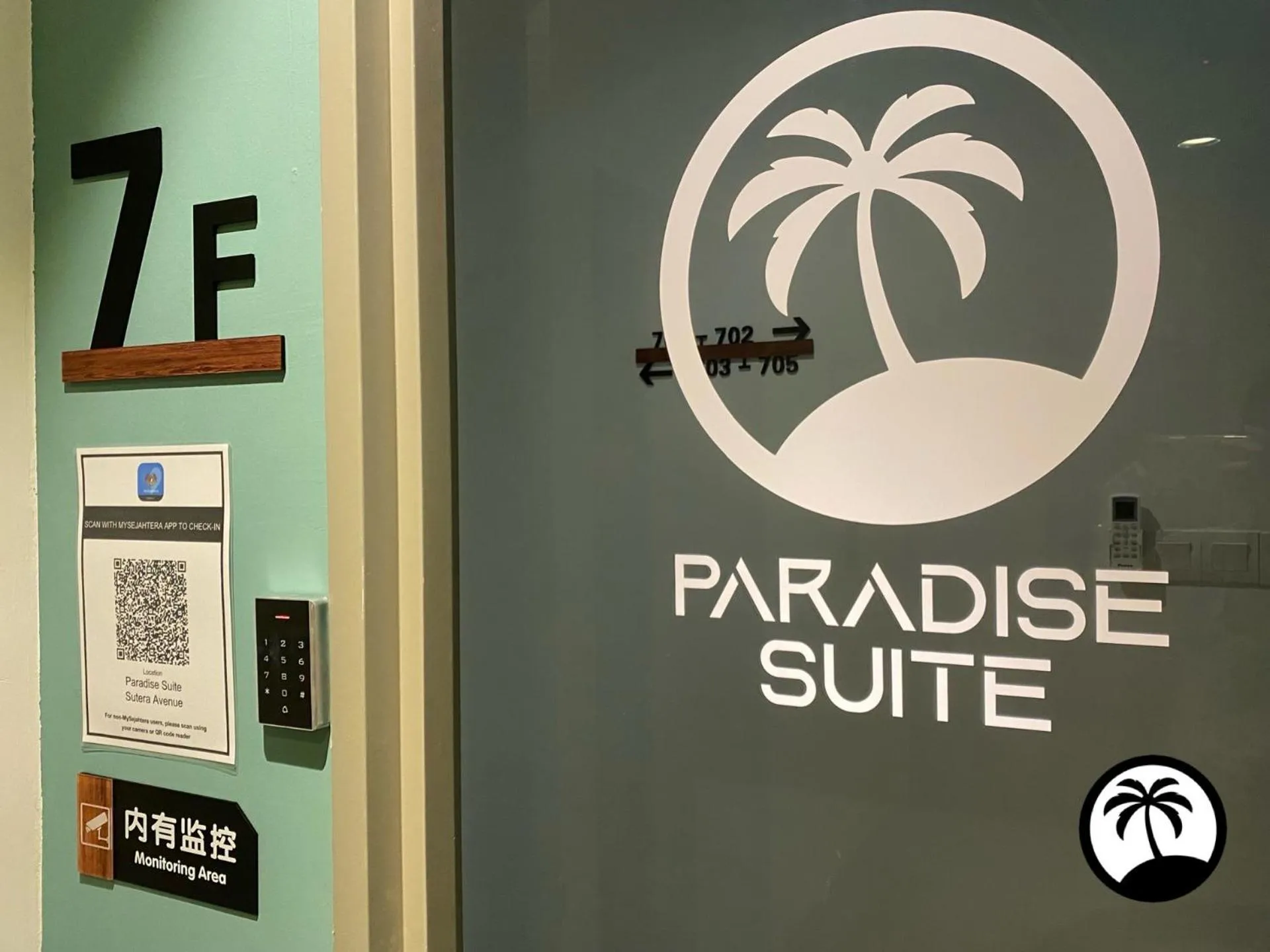 Property logo or sign in Paradise Suite at Sutera Avenue