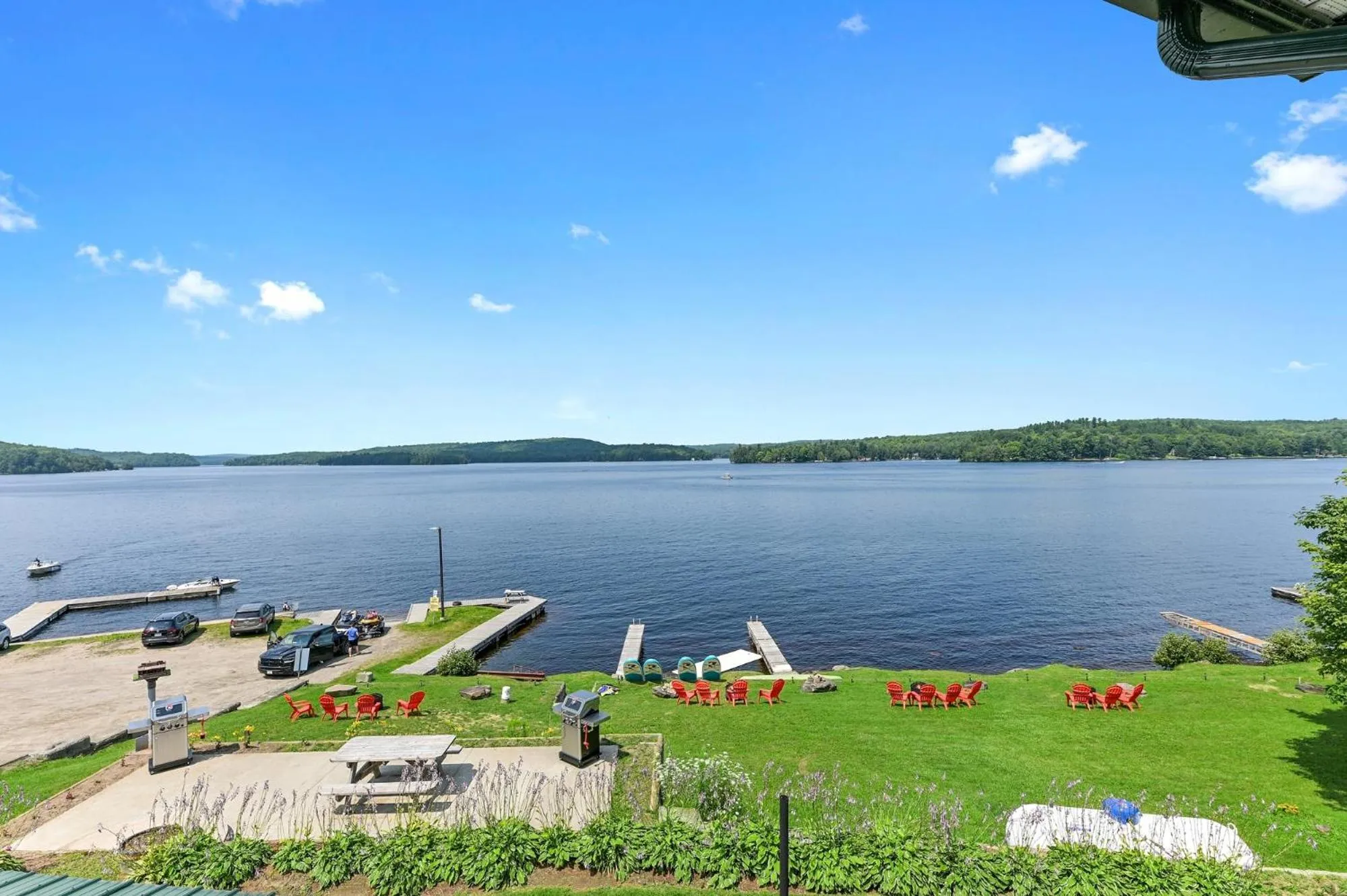 Natural landscape in Baptiste Lake Lodge