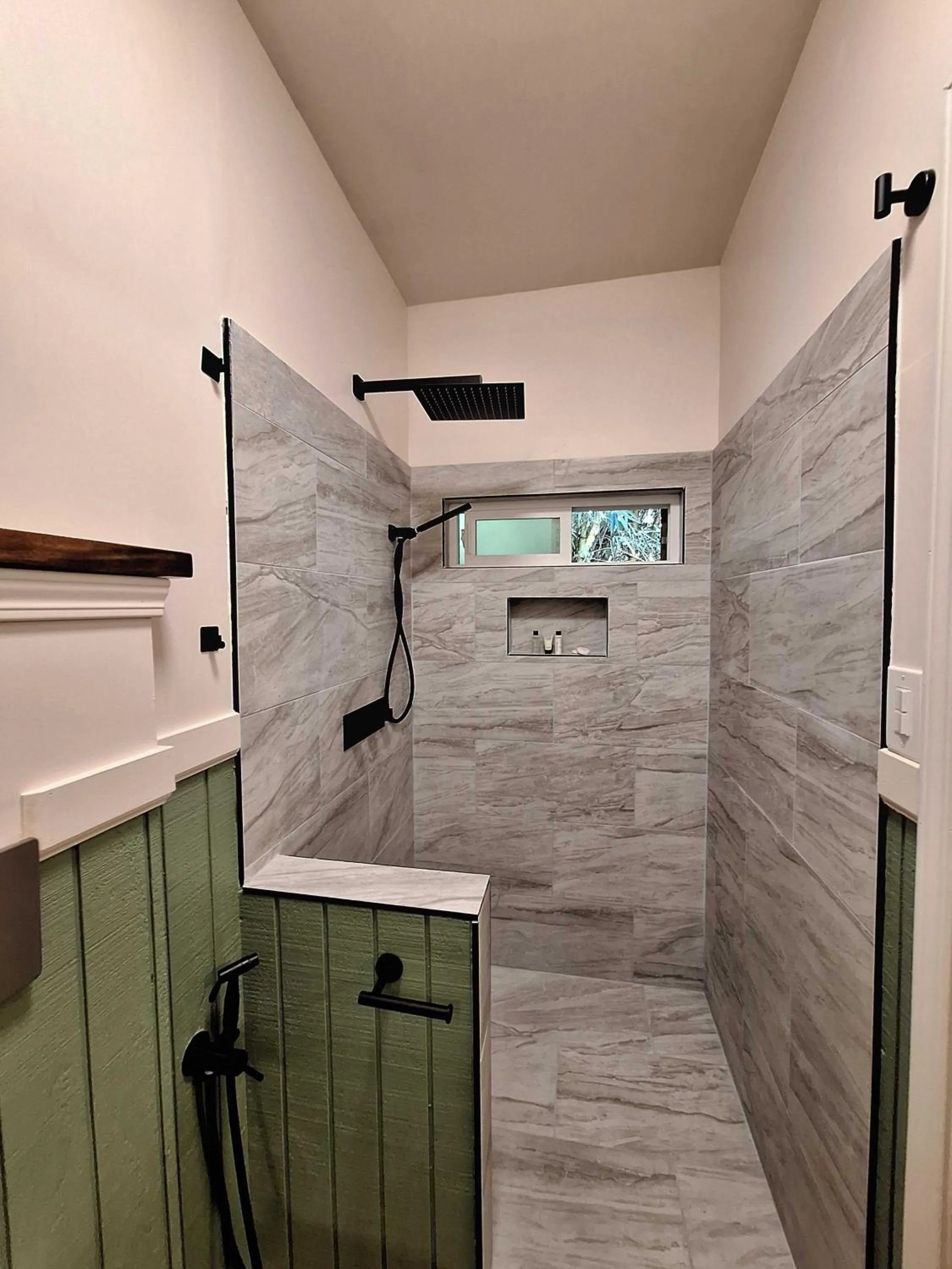 Shower in Wild Ginger Hotel