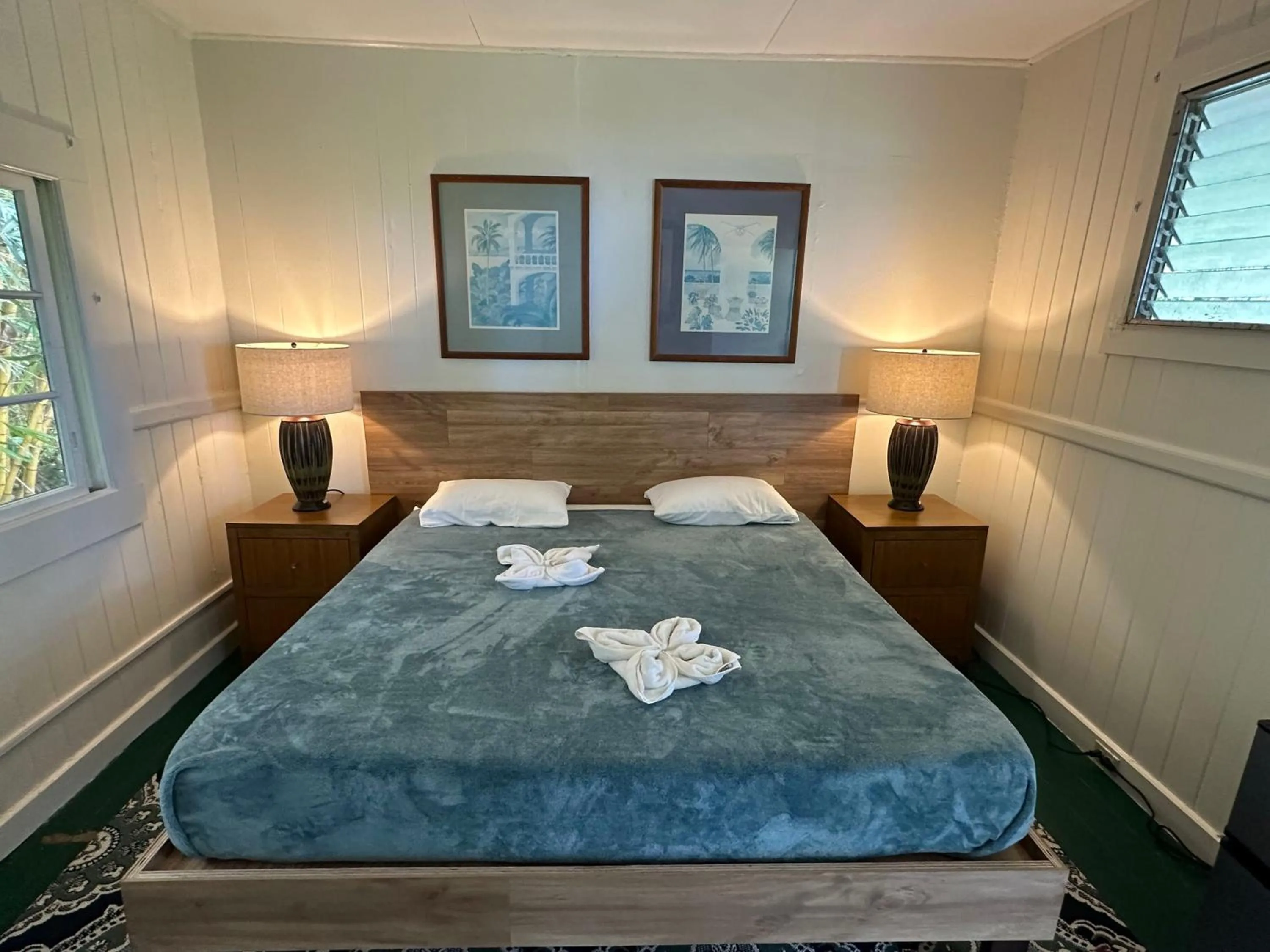 Bed in Wild Ginger Hotel