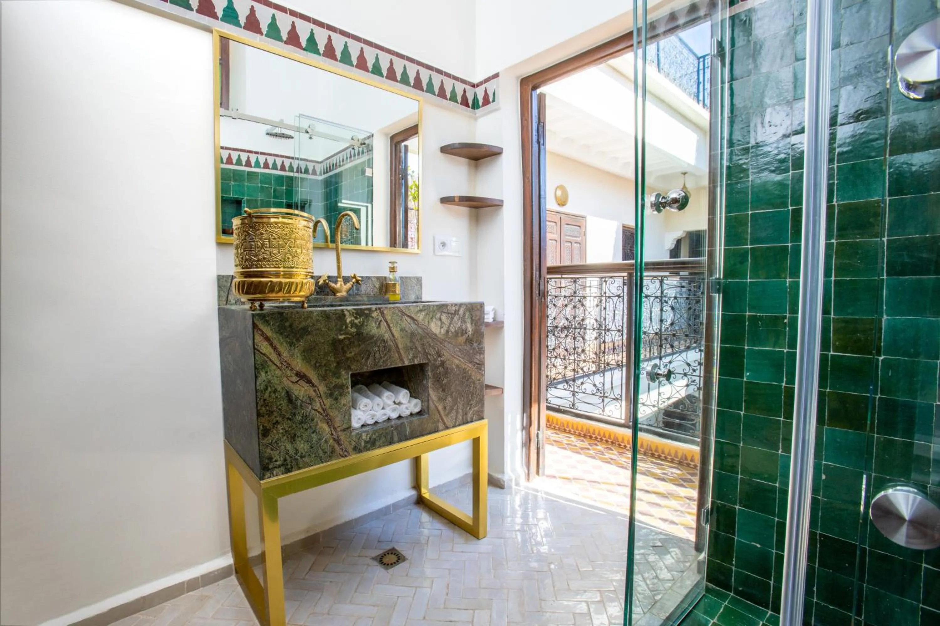 Balcony/Terrace in Riad La Vie