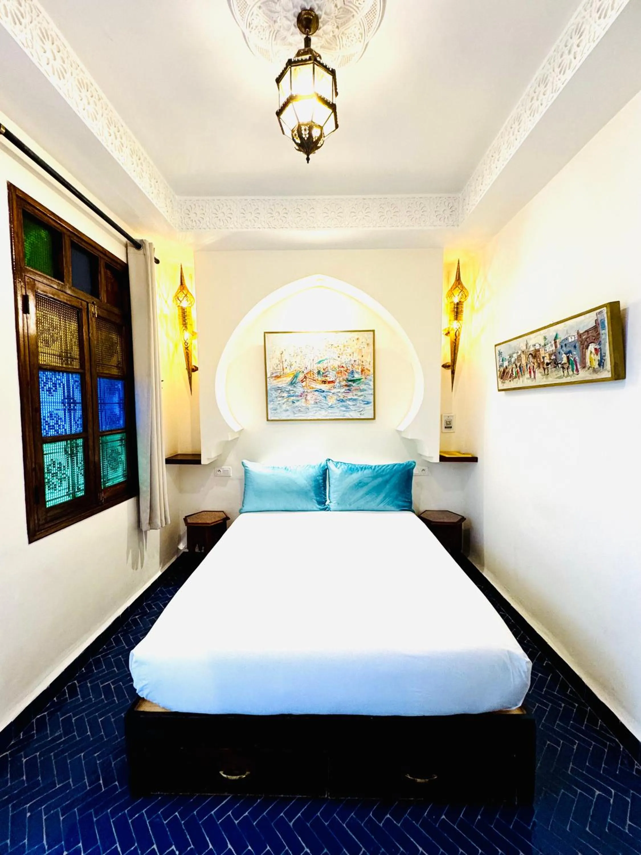 Bedroom, Bed in Riad La Vie