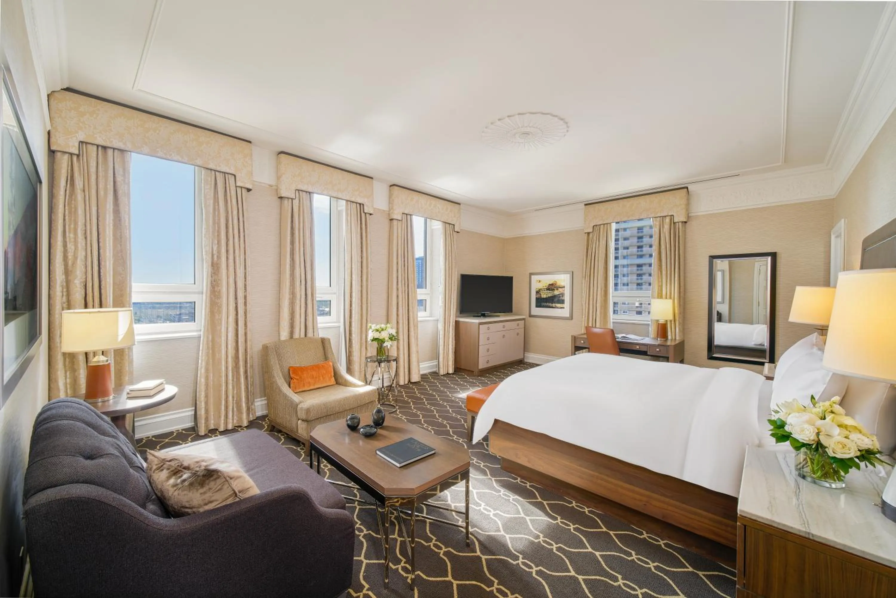 Bed in Fairmont Palliser