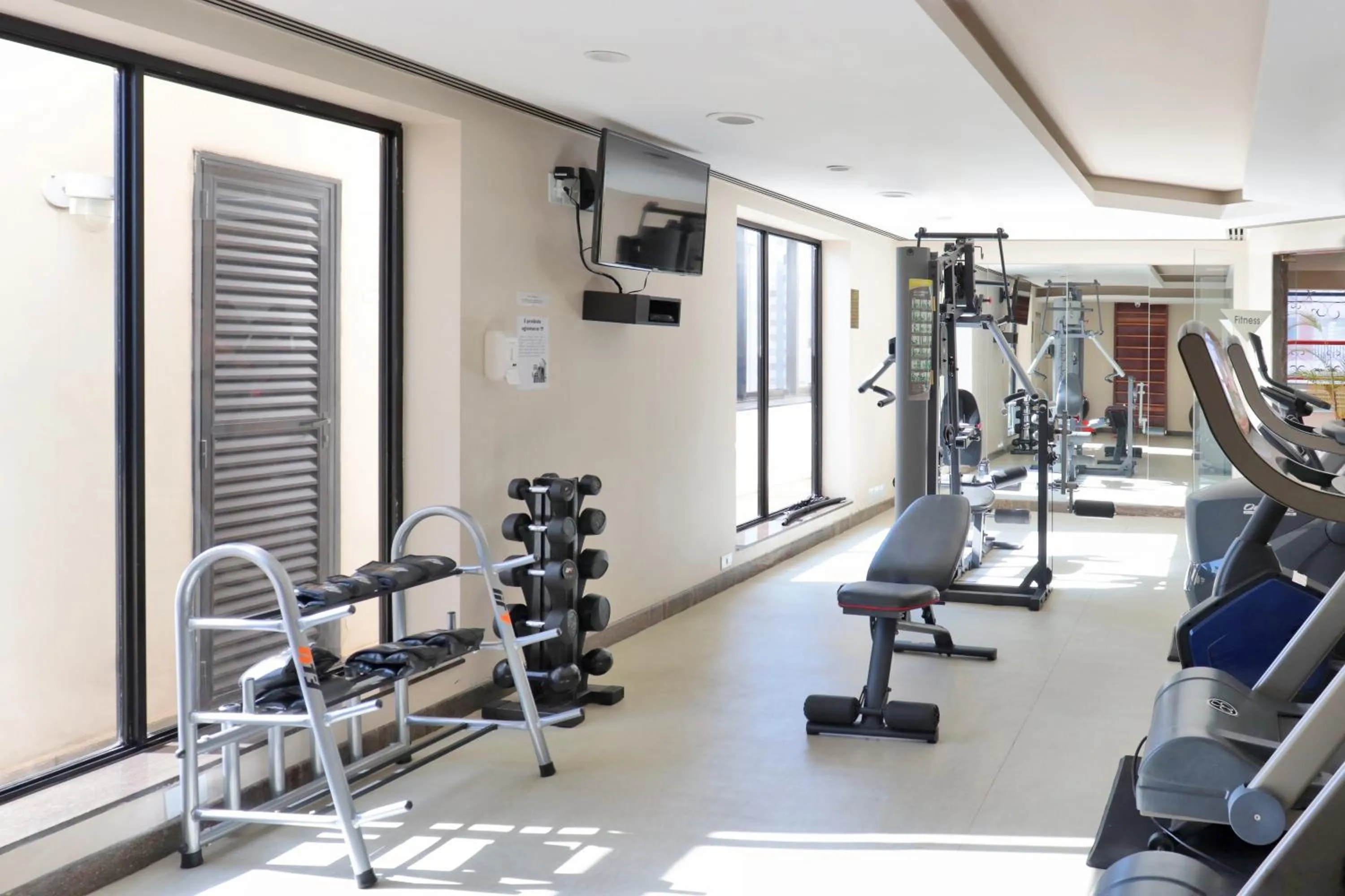 Fitness centre/facilities in JP Crauford Hospedagem