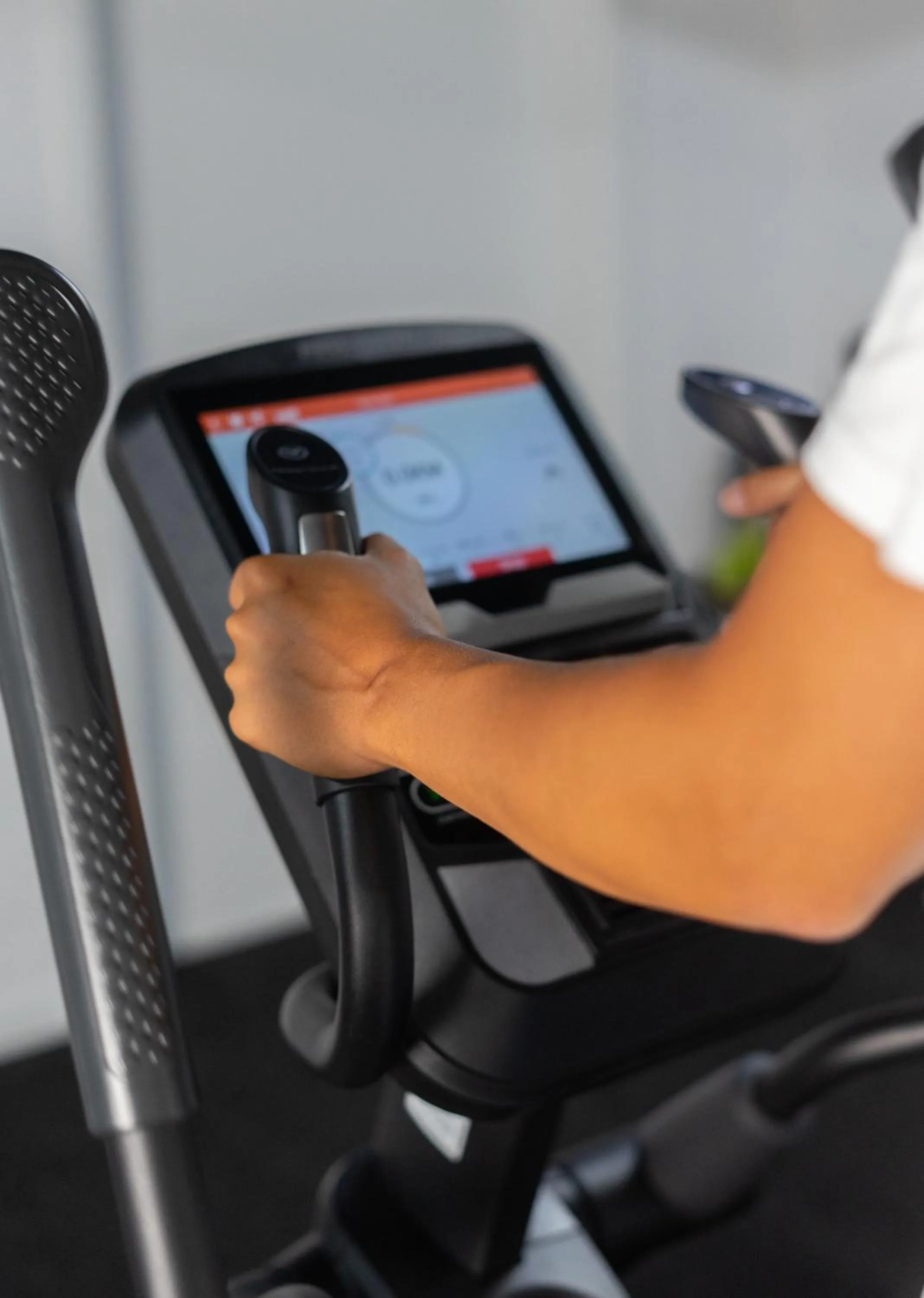 Fitness centre/facilities in Hotel Cristal Setúbal