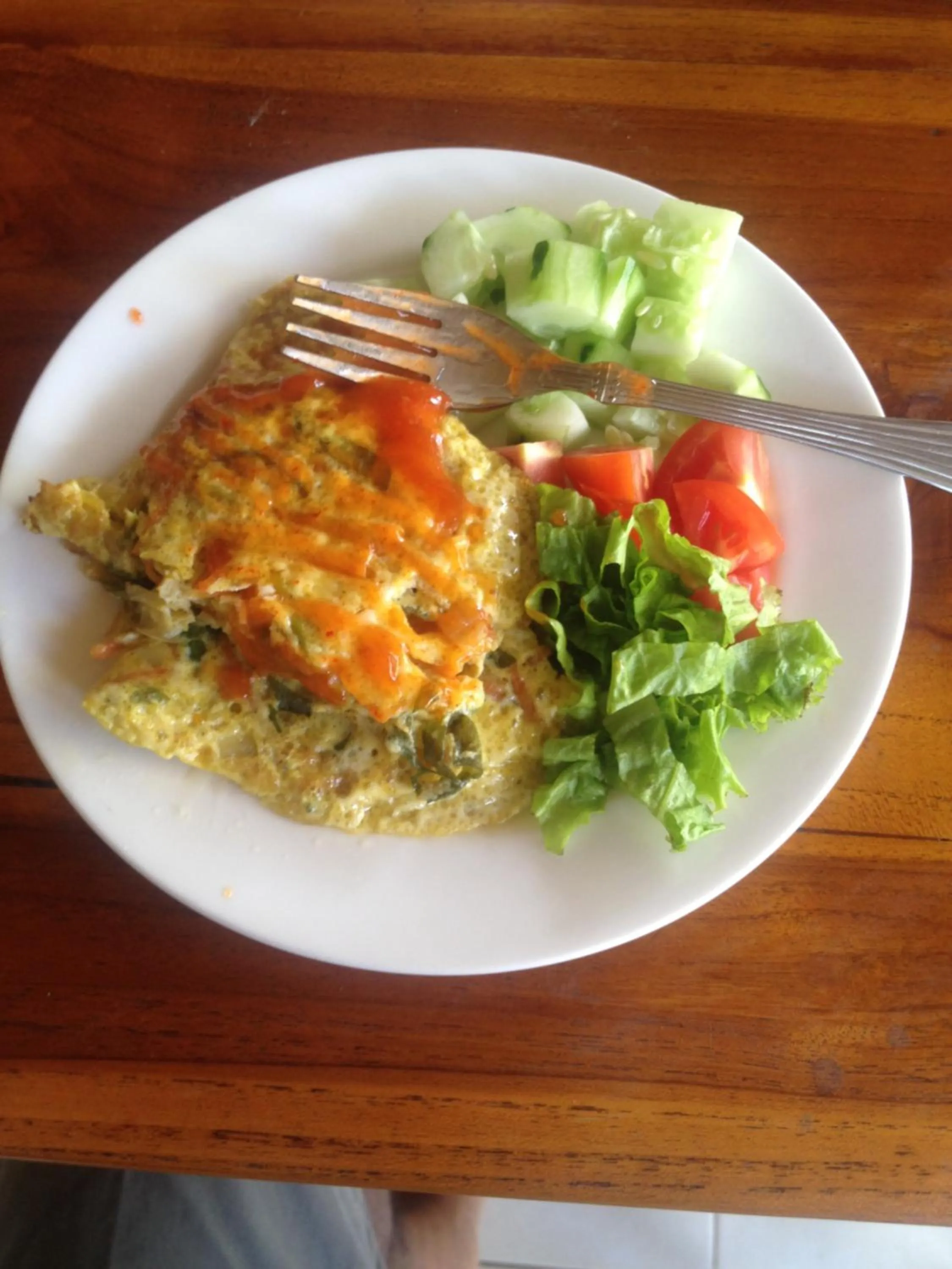 Asian breakfast in Puri Clinton Bali