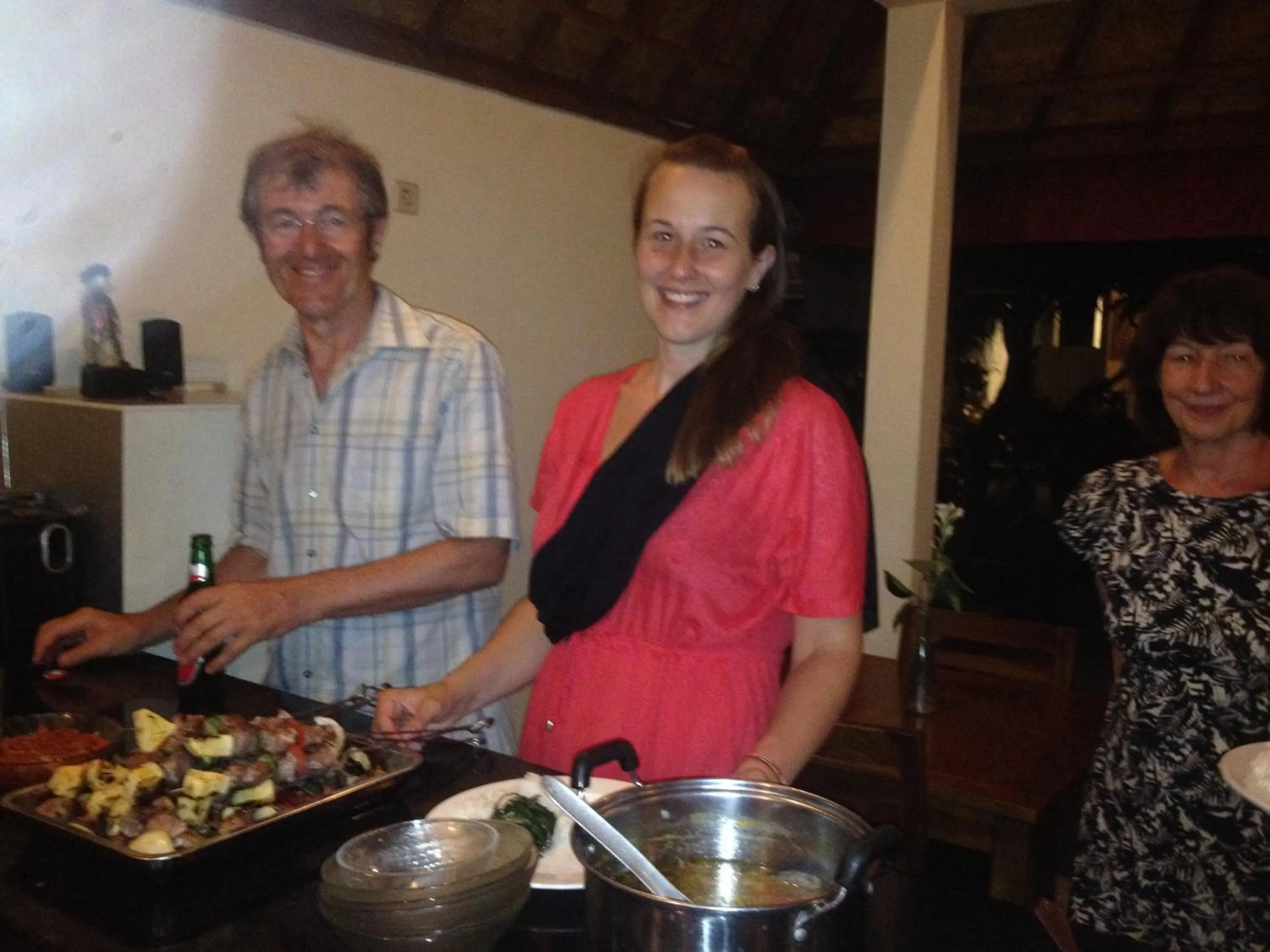 Dinner in Puri Clinton Bali