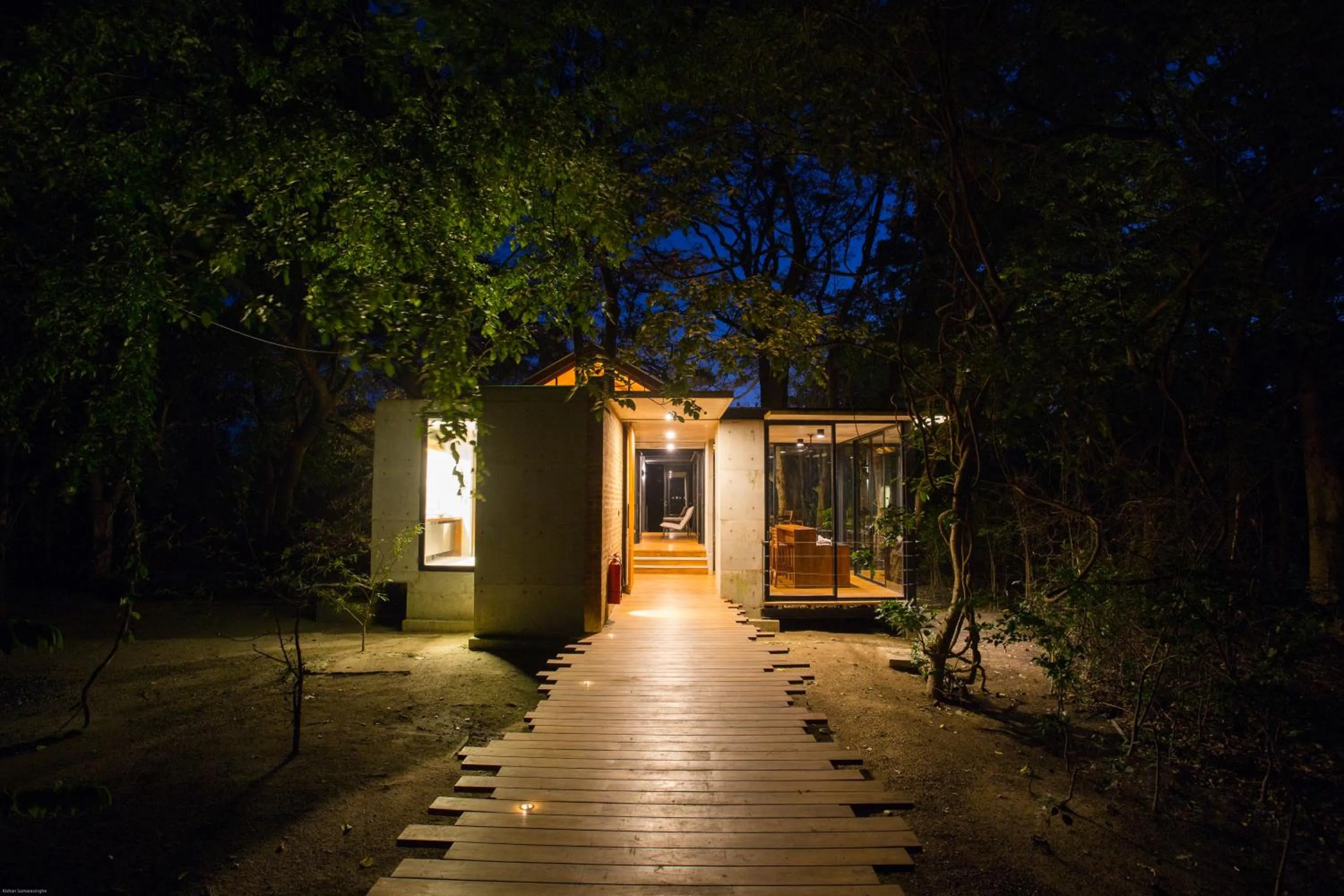 Facade/entrance in Kalundewa Retreat