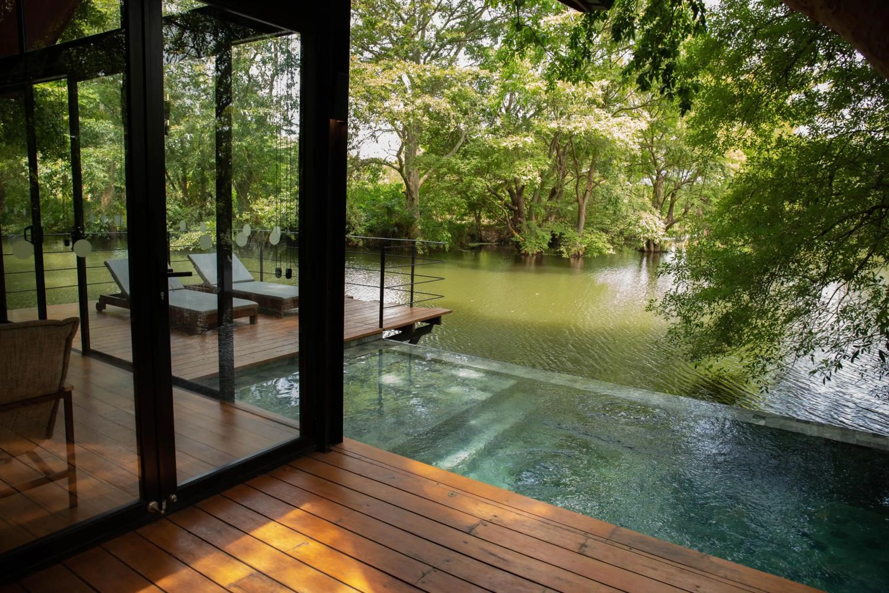 Pool view in Kalundewa Retreat
