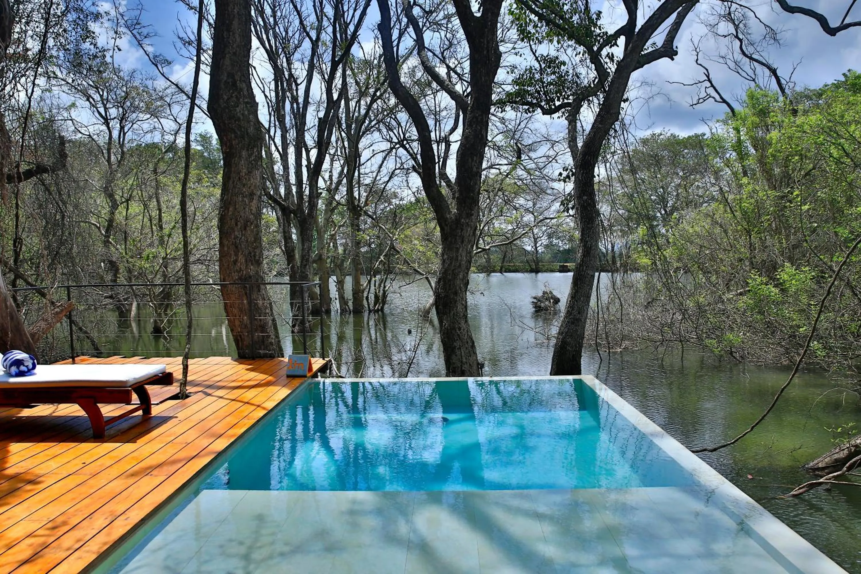 Swimming pool in Kalundewa Retreat