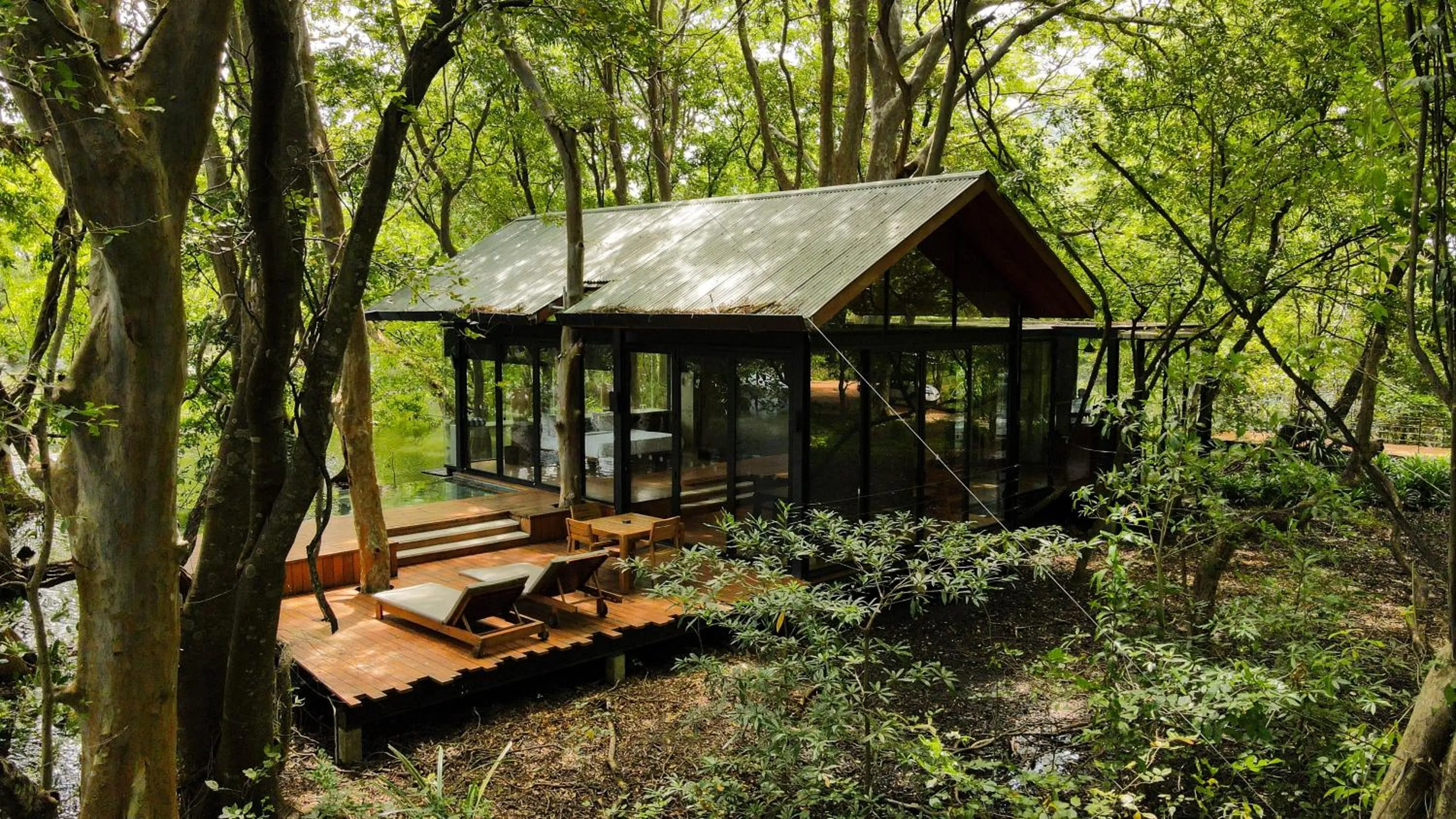 Garden view in Kalundewa Retreat