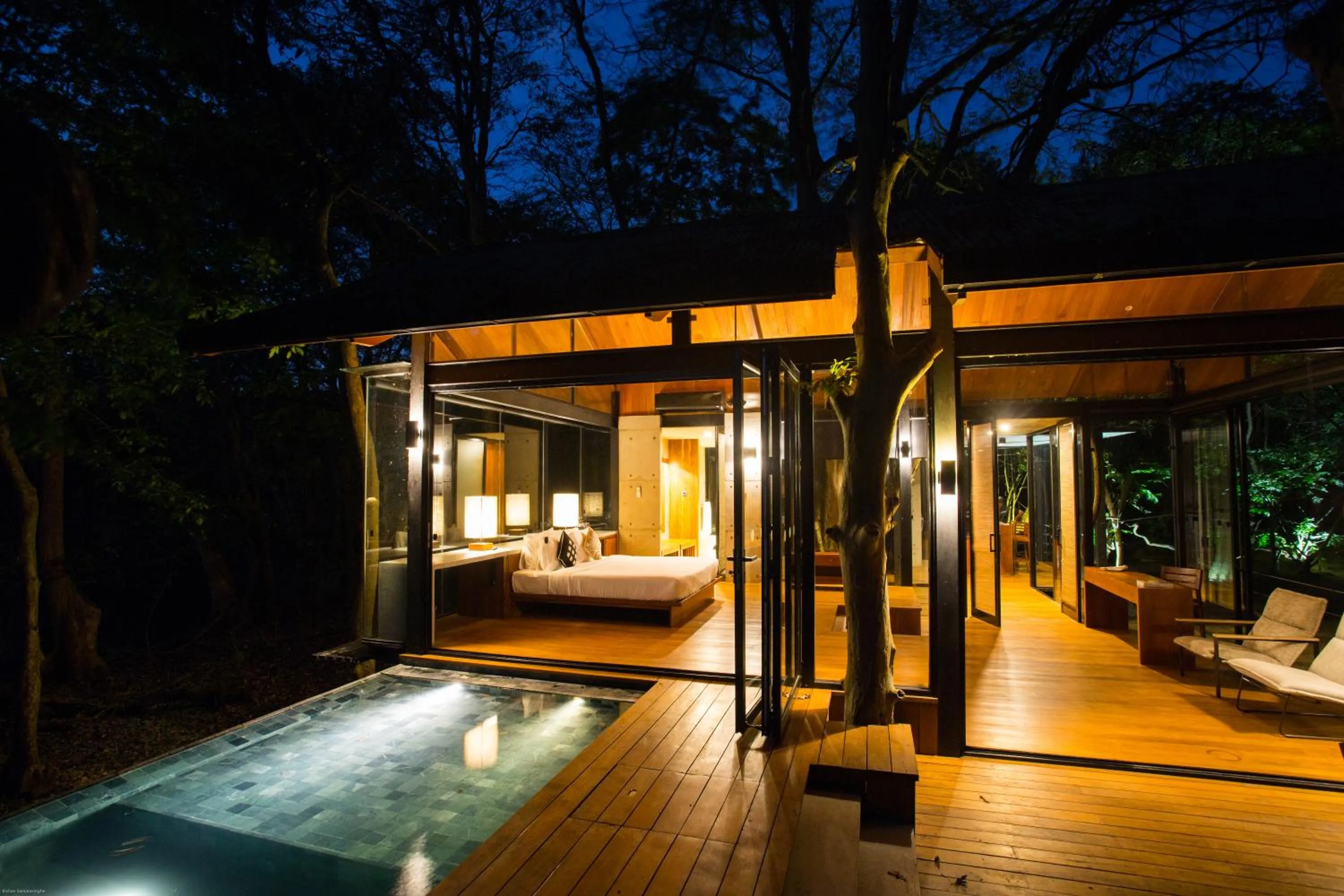 Swimming pool in Kalundewa Retreat